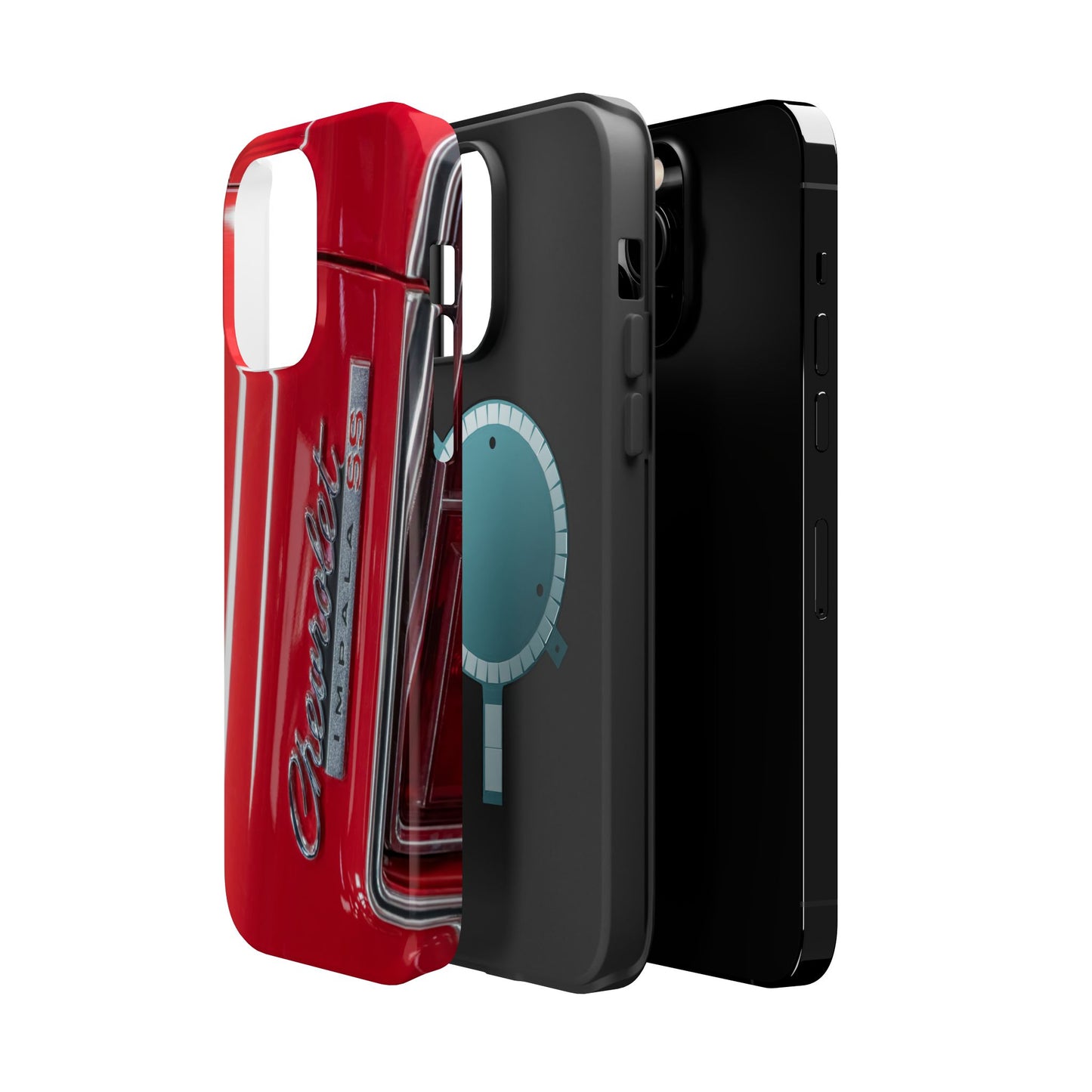 Magnetic Tough Cases, Chevrolet Impala SS classic muscle car logo badge, Protective Phone Cover, Vintage Car Lover Gift, Custom Phone Case,