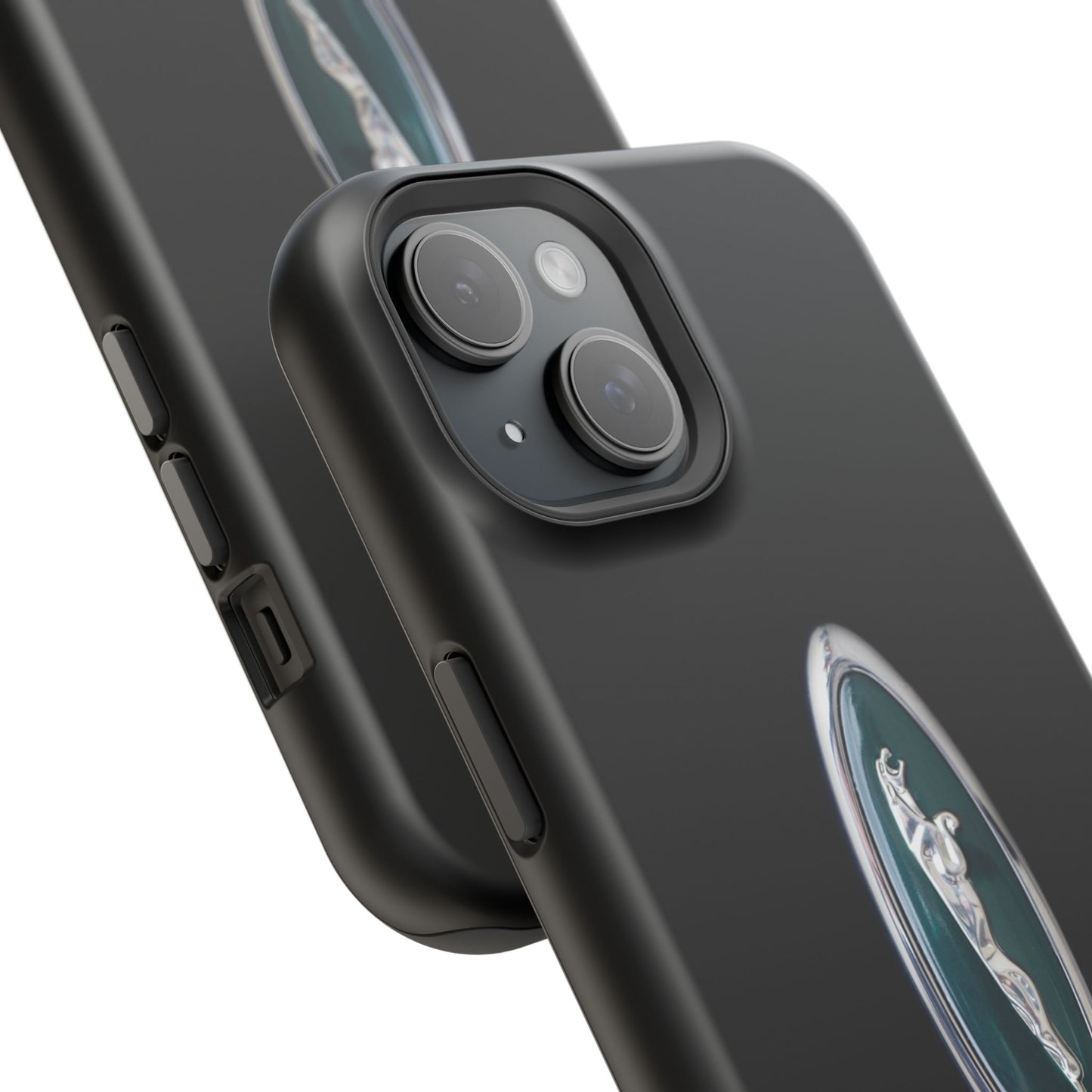 Magnetic Tough Cases, Classic Jaguar 'Leaper' Car Badge, Car Lover Gift, Protective iPhone Cover, Unique Design, Automotive Enthusiast