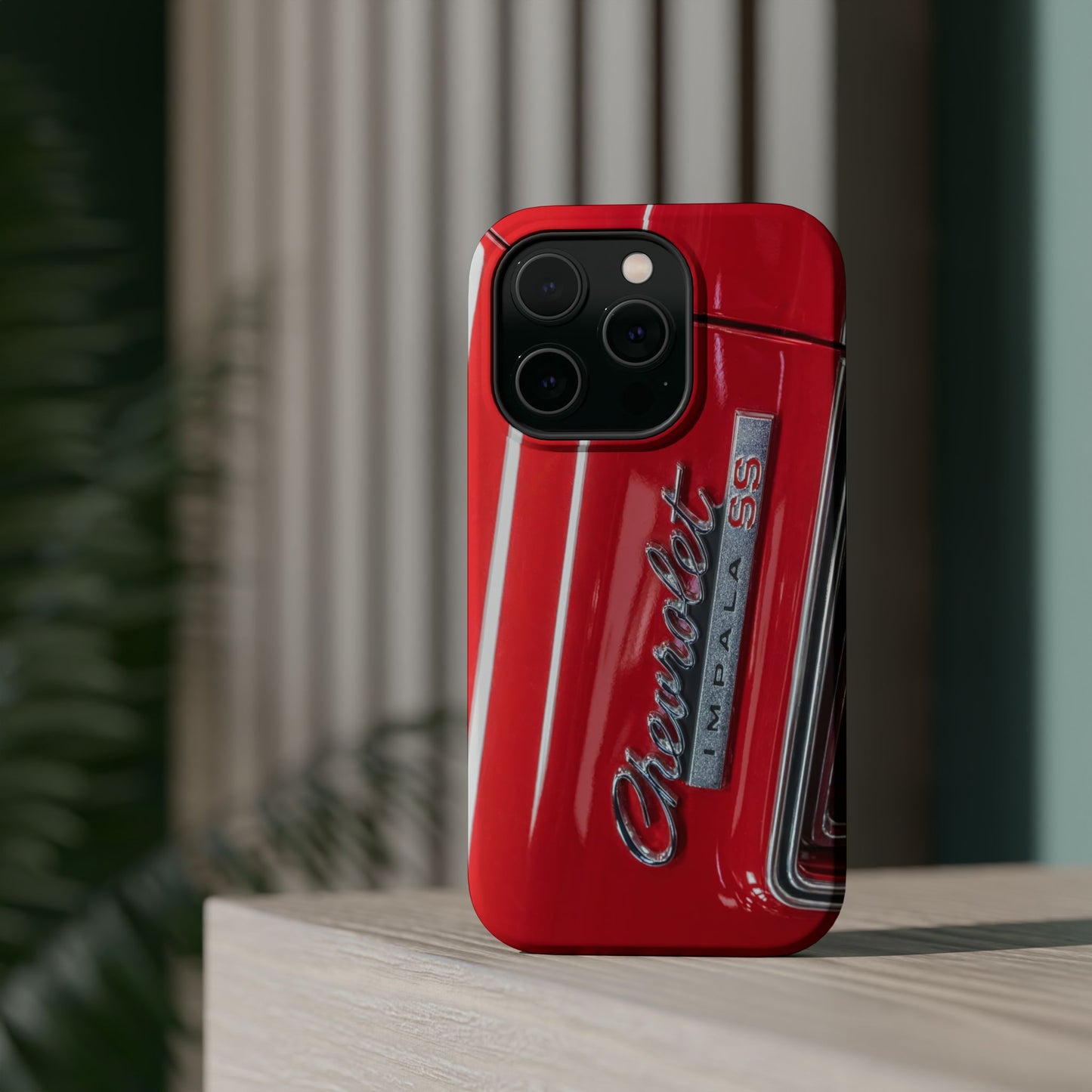 Magnetic Tough Cases, Chevrolet Impala SS classic muscle car logo badge, Protective Phone Cover, Vintage Car Lover Gift, Custom Phone Case,
