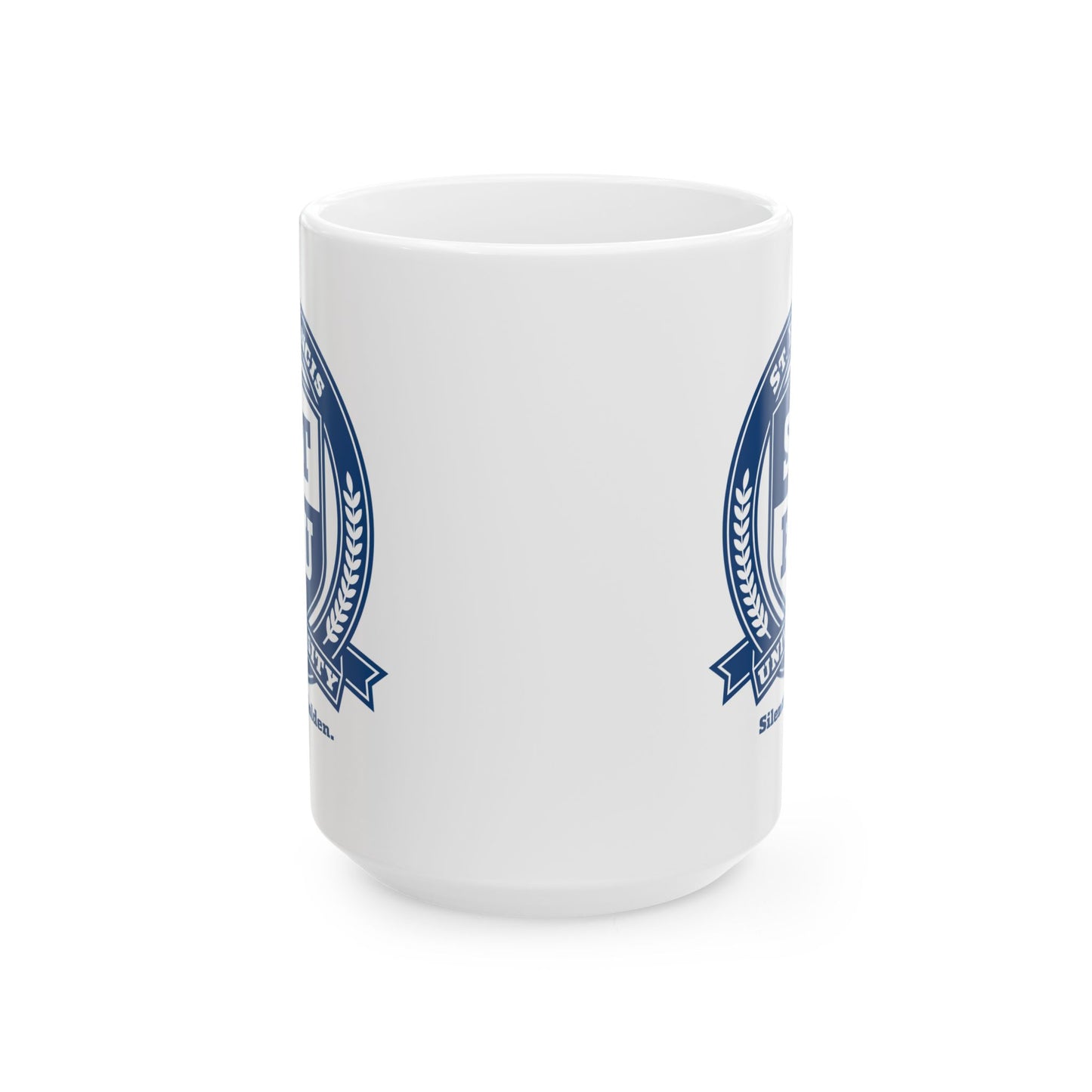 STFU St. Francis University Logo Silence is Golden 11 or 15oz Ceramic Mug