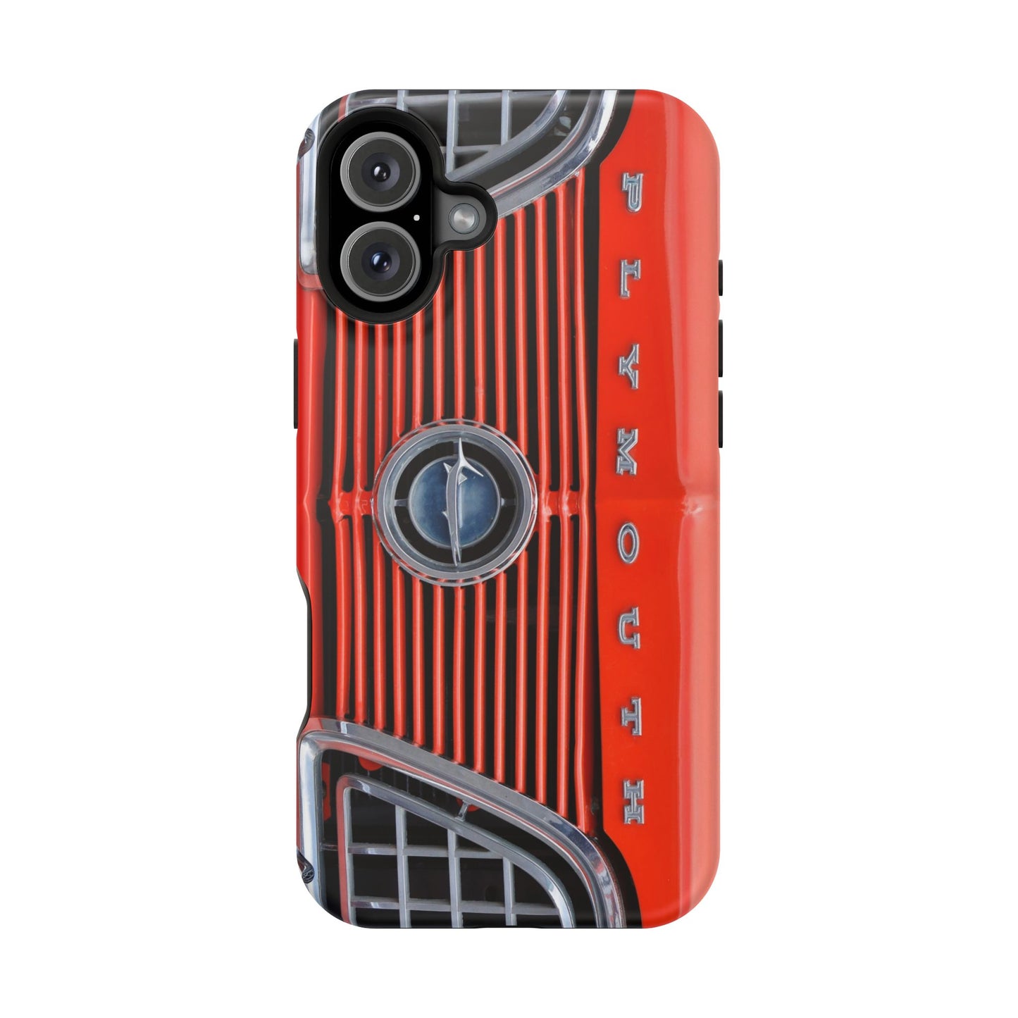 Car Enthusiast Phone Case, Muscle Car Lover Gift, Automotive Grill Design, Auto Fan Accessory, Vehicle Logo Cover, Retro Classic Car
