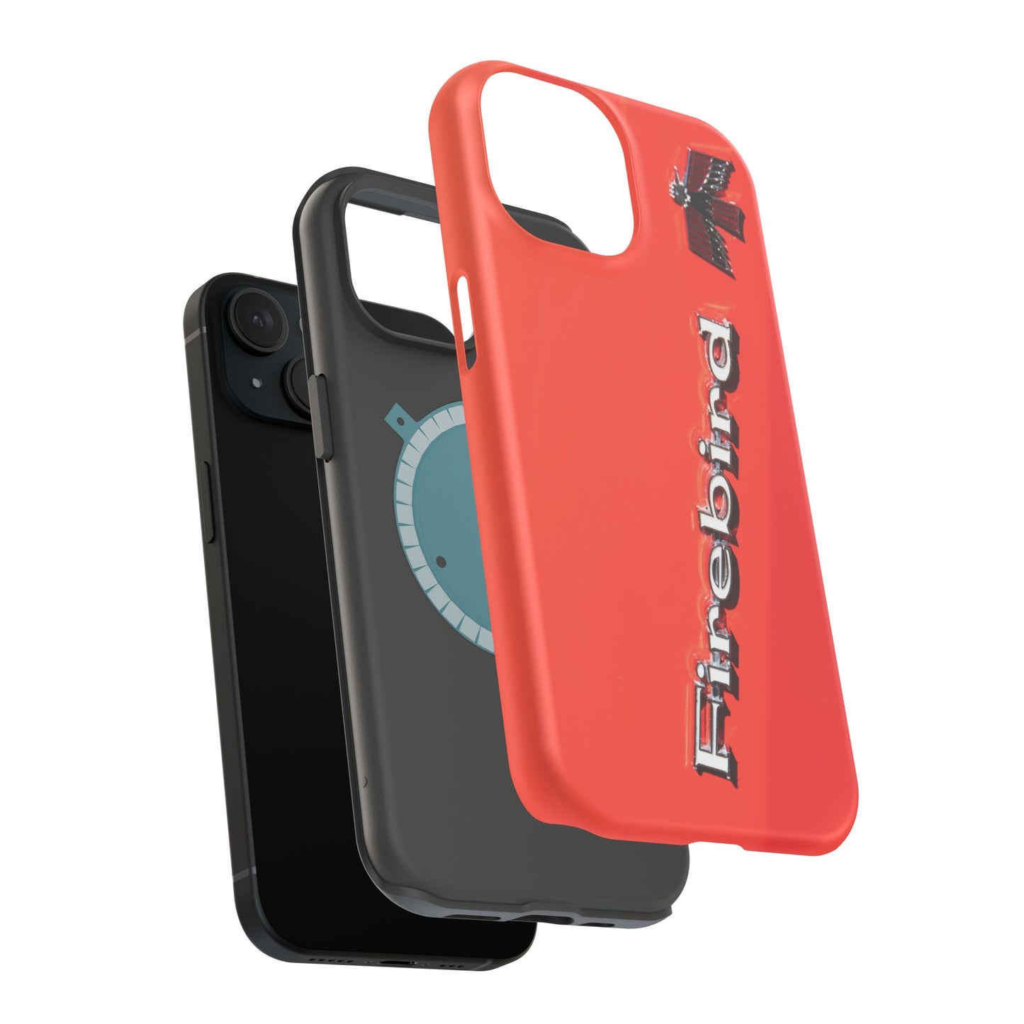Magnetic Tough Cases - Pontiac Firebird Logo, Car Enthusiast Gift, Classic Automobile Accessory, Vehicle Collector Phone Cover, Retro Car