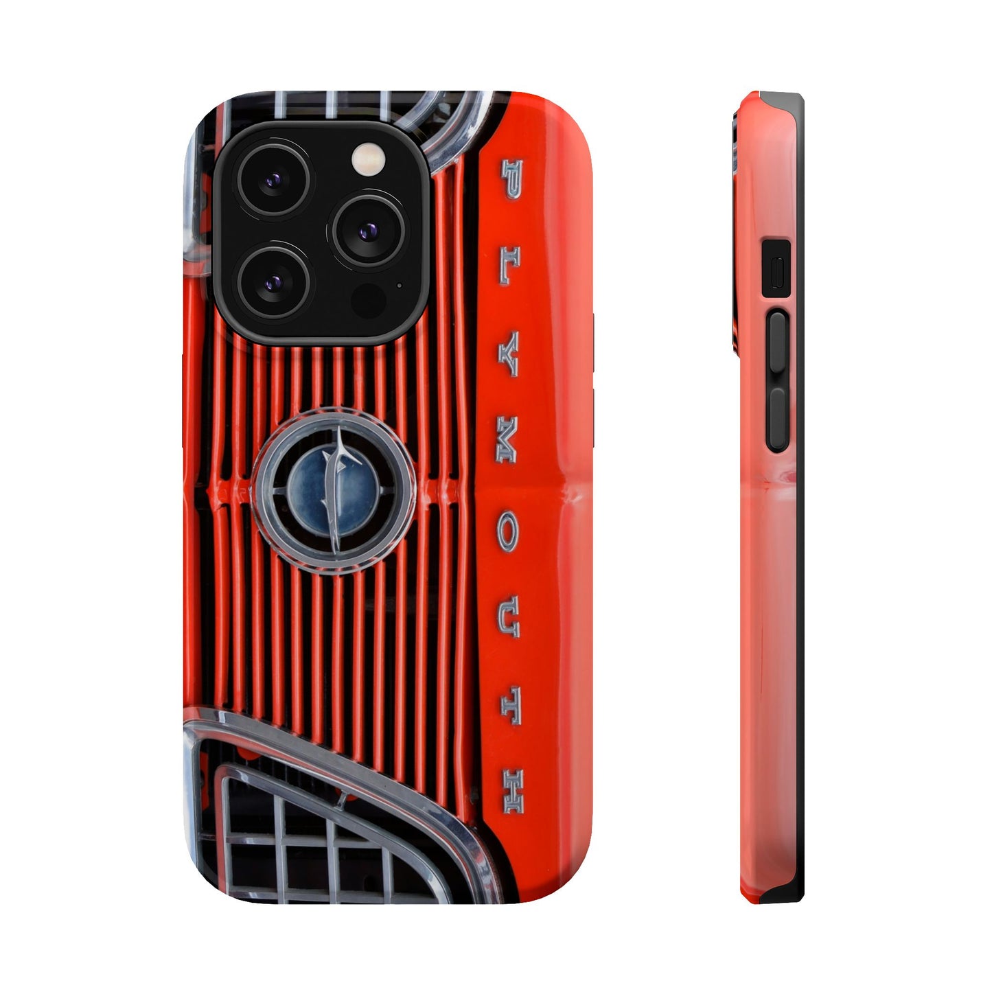 Car Enthusiast Phone Case, Muscle Car Lover Gift, Automotive Grill Design, Auto Fan Accessory, Vehicle Logo Cover, Retro Classic Car