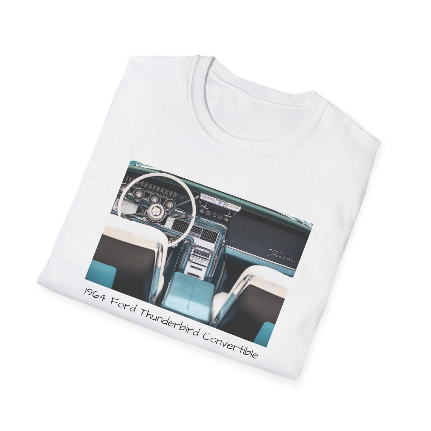 Copy of Classic Car T-Shirt, Vintage Car Tee, Retro Car Shirt, Car Lover Gift, Muscle Car Apparel, Ford Thunderbird, Convertible