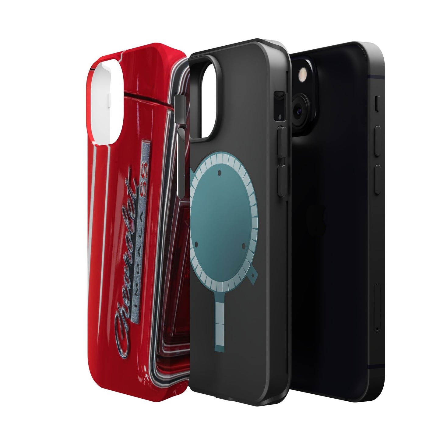 Magnetic Tough Cases, Chevrolet Impala SS classic muscle car logo badge, Protective Phone Cover, Vintage Car Lover Gift, Custom Phone Case,