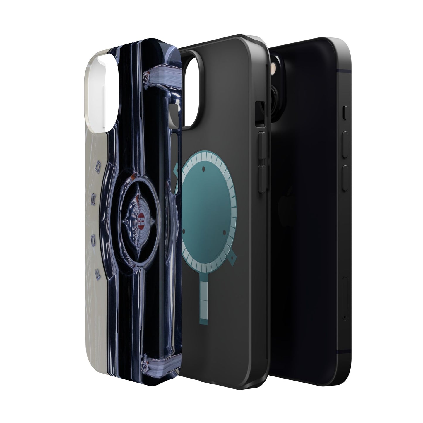 Vintage Car Magnetic Tough iPhone Cases - Automotive Lover's Phone Covers, Gift for Car Enthusiasts, Classic Car Accessories, Unique Phone