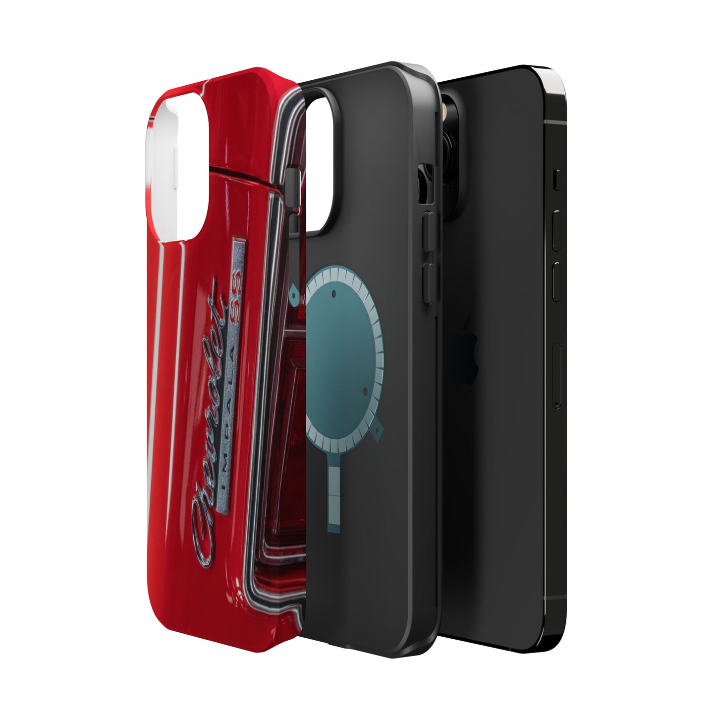 Magnetic Tough Cases, Chevrolet Impala SS classic muscle car logo badge, Protective Phone Cover, Vintage Car Lover Gift, Custom Phone Case,
