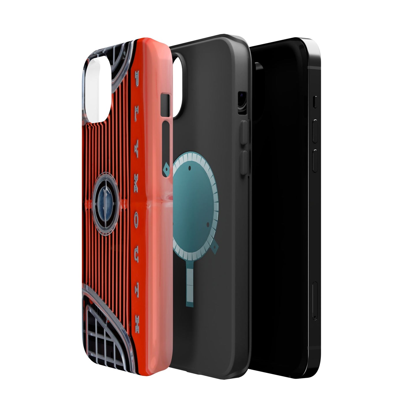 Car Enthusiast Phone Case, Muscle Car Lover Gift, Automotive Grill Design, Auto Fan Accessory, Vehicle Logo Cover, Retro Classic Car