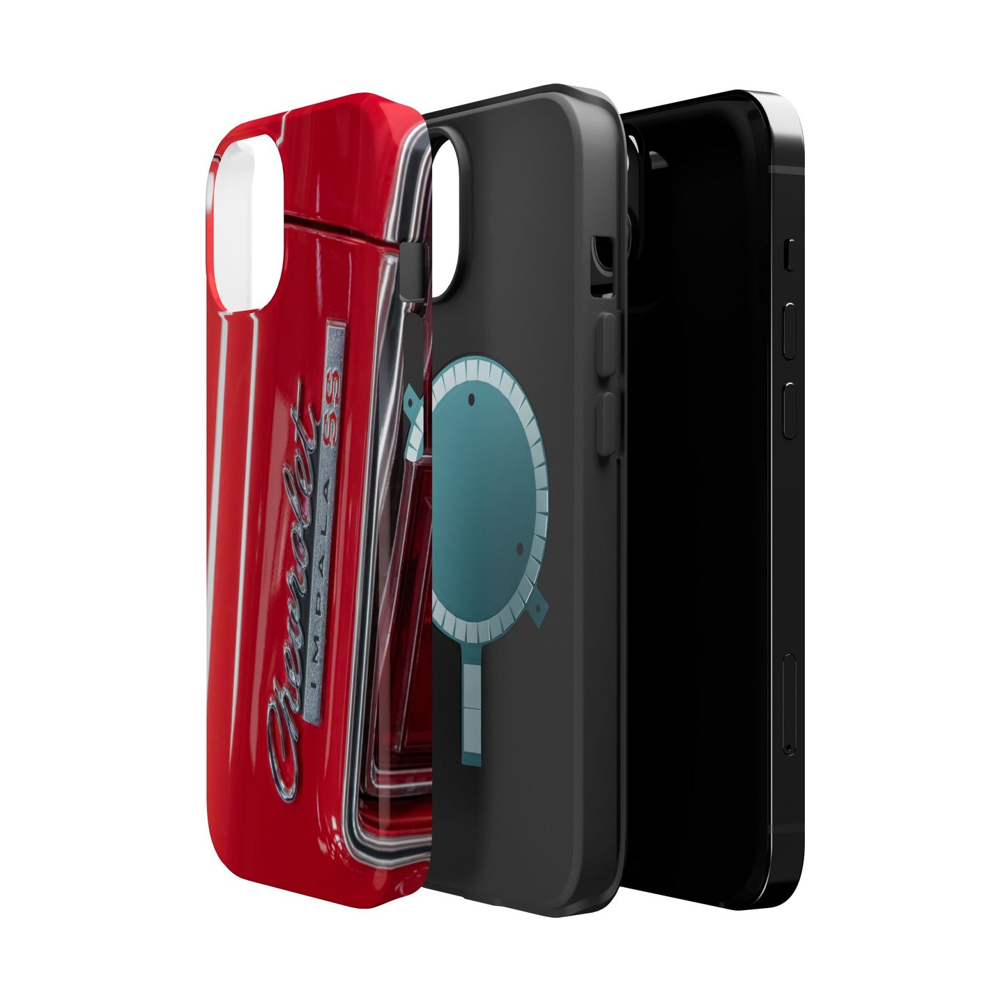 Magnetic Tough Cases, Chevrolet Impala SS classic muscle car logo badge, Protective Phone Cover, Vintage Car Lover Gift, Custom Phone Case,