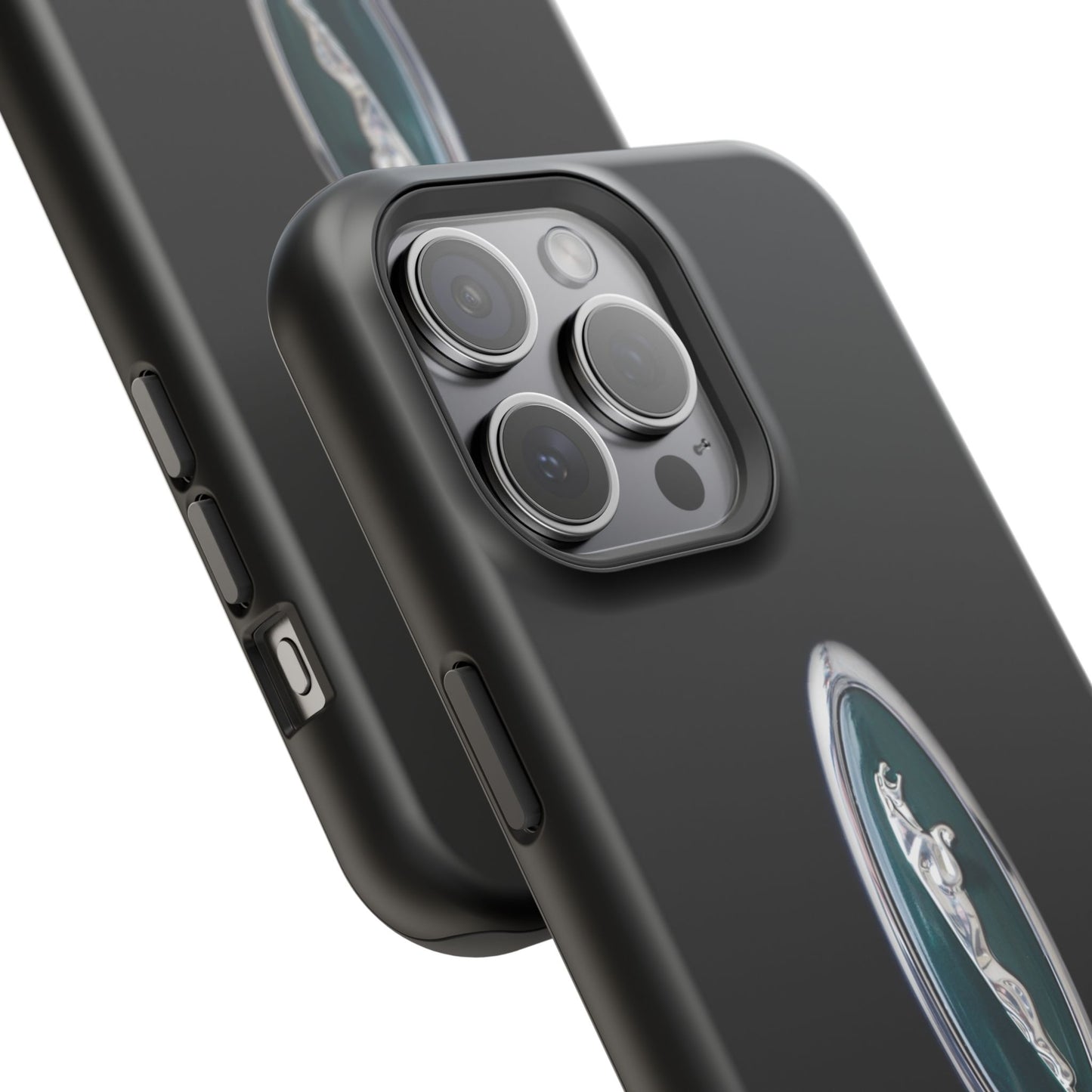 Magnetic Tough Cases, Classic Jaguar 'Leaper' Car Badge, Car Lover Gift, Protective iPhone Cover, Unique Design, Automotive Enthusiast