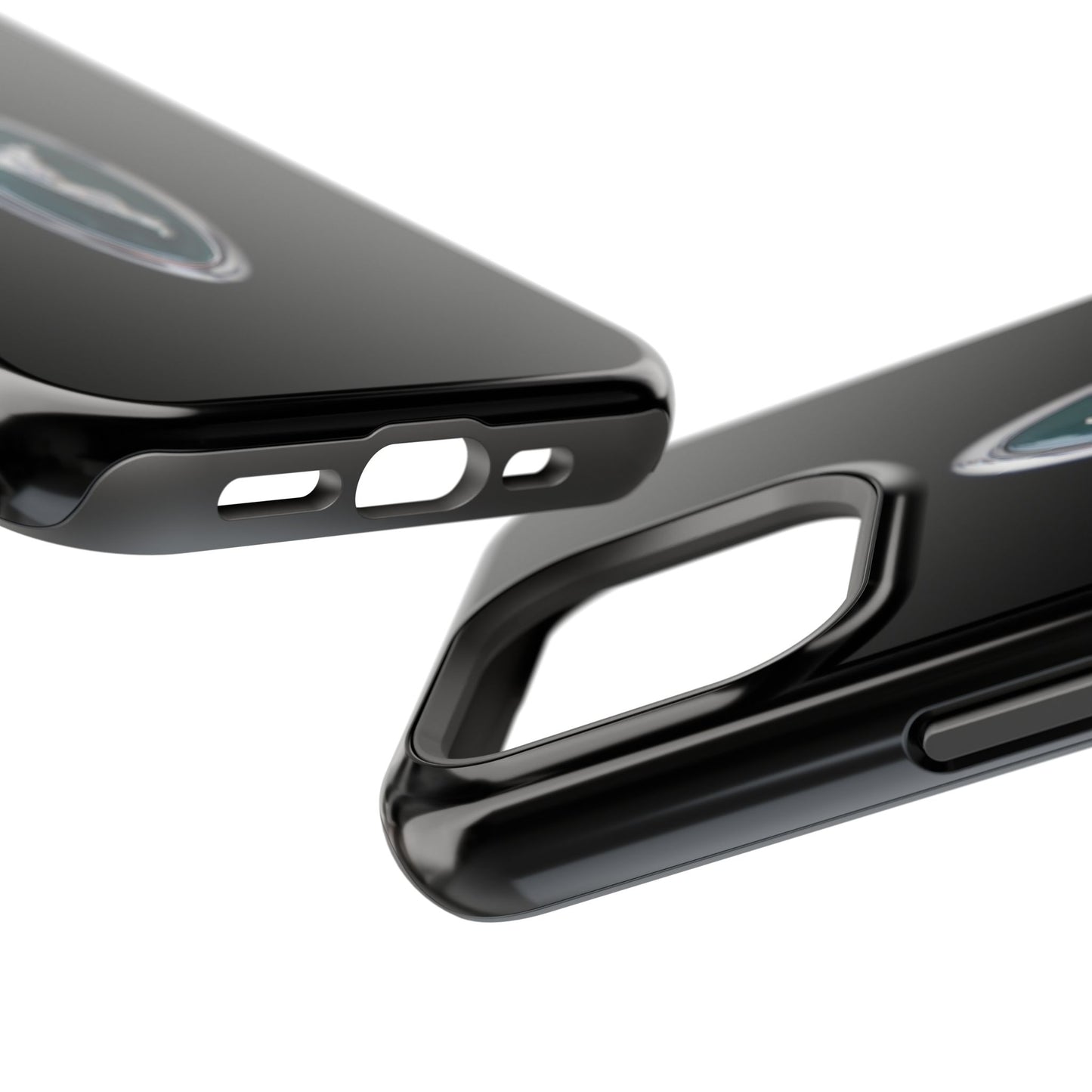 Magnetic Tough Cases, Classic Jaguar 'Leaper' Car Badge, Car Lover Gift, Protective iPhone Cover, Unique Design, Automotive Enthusiast
