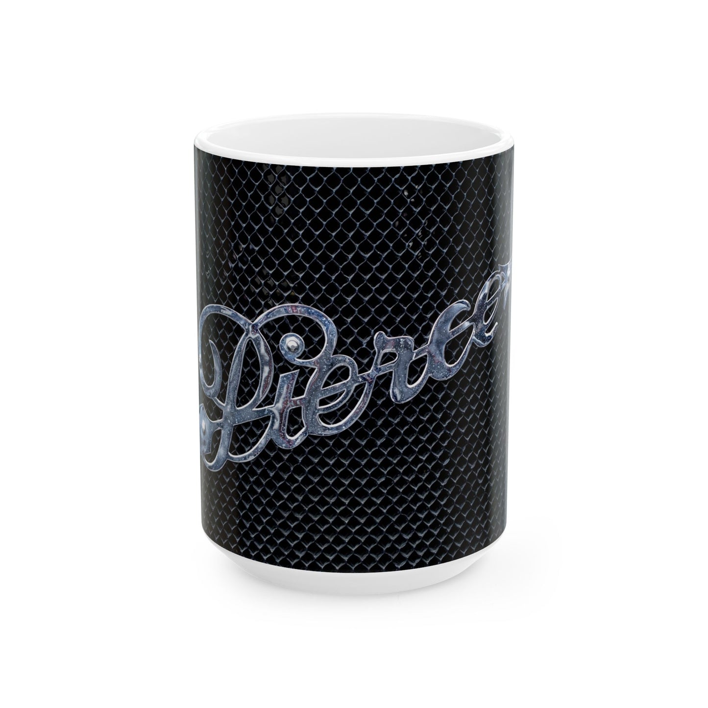 Pierce Arrow classic car logo for 11 or 15oz ceramic mugs.