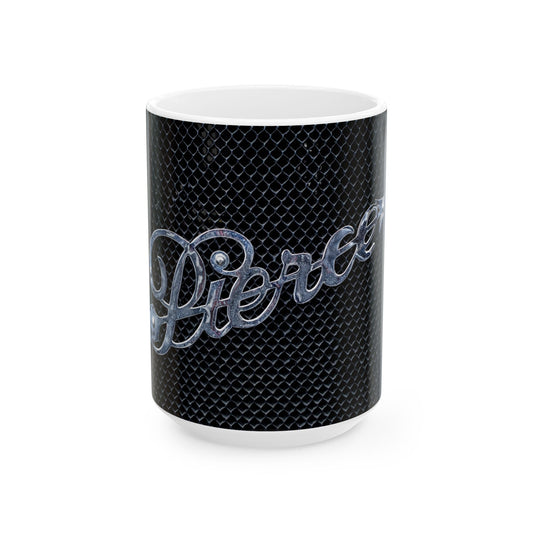 Pierce Arrow classic car logo for 11 or 15oz ceramic mugs.