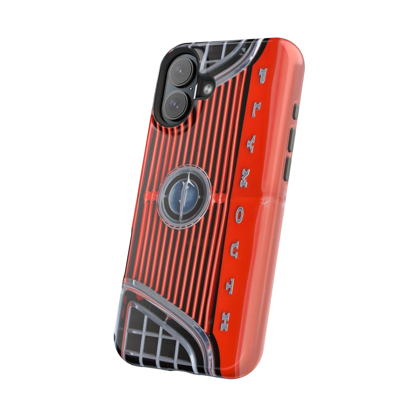 Car Enthusiast Phone Case, Muscle Car Lover Gift, Automotive Grill Design, Auto Fan Accessory, Vehicle Logo Cover, Retro Classic Car