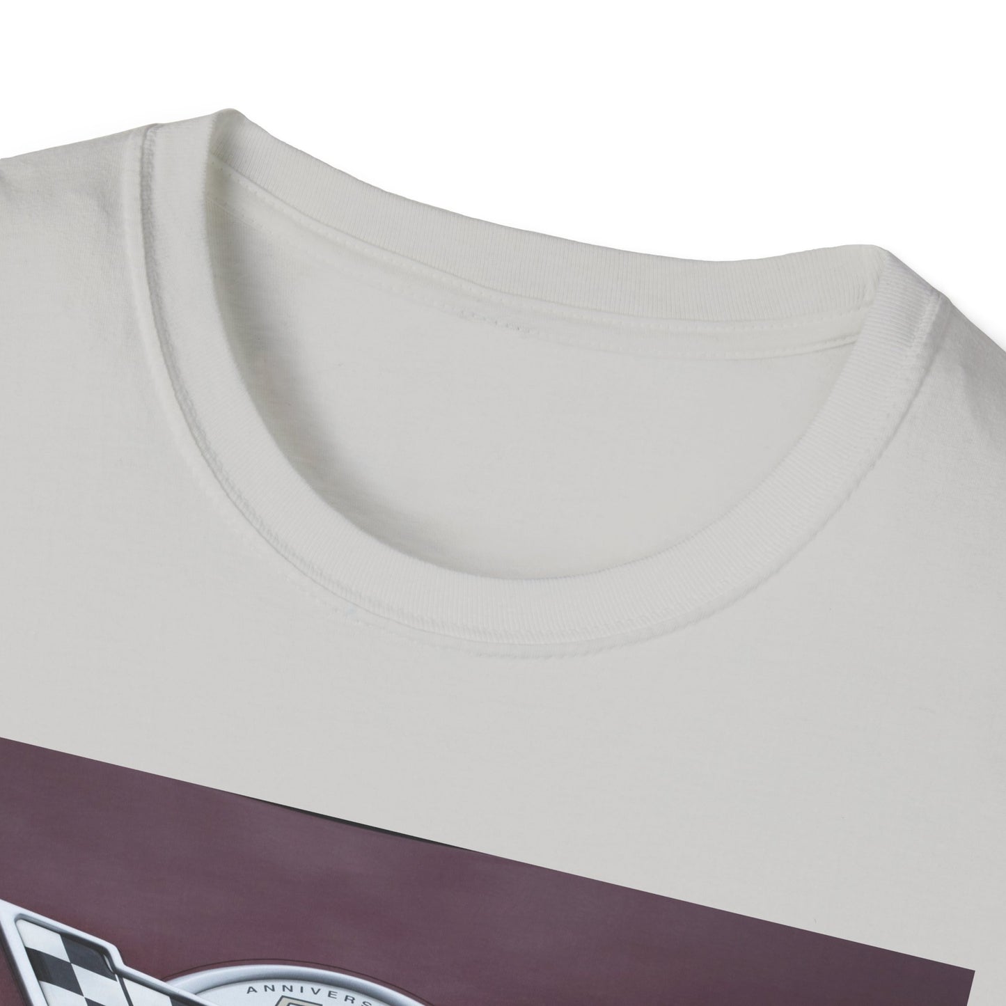 Corvette Stingray 50th Anniversary Classic Muscle Car Badge T-Shirt