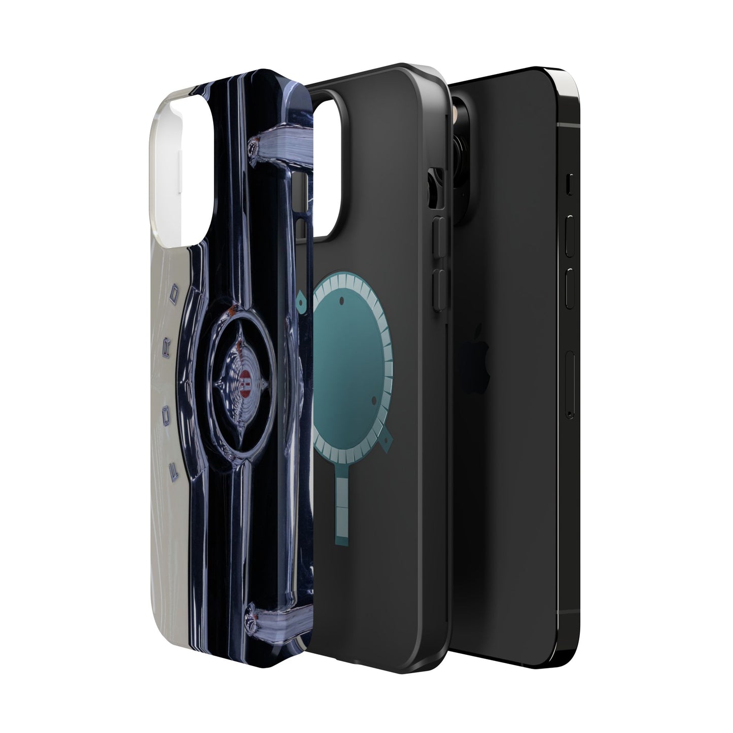 Vintage Car Magnetic Tough iPhone Cases - Automotive Lover's Phone Covers, Gift for Car Enthusiasts, Classic Car Accessories, Unique Phone