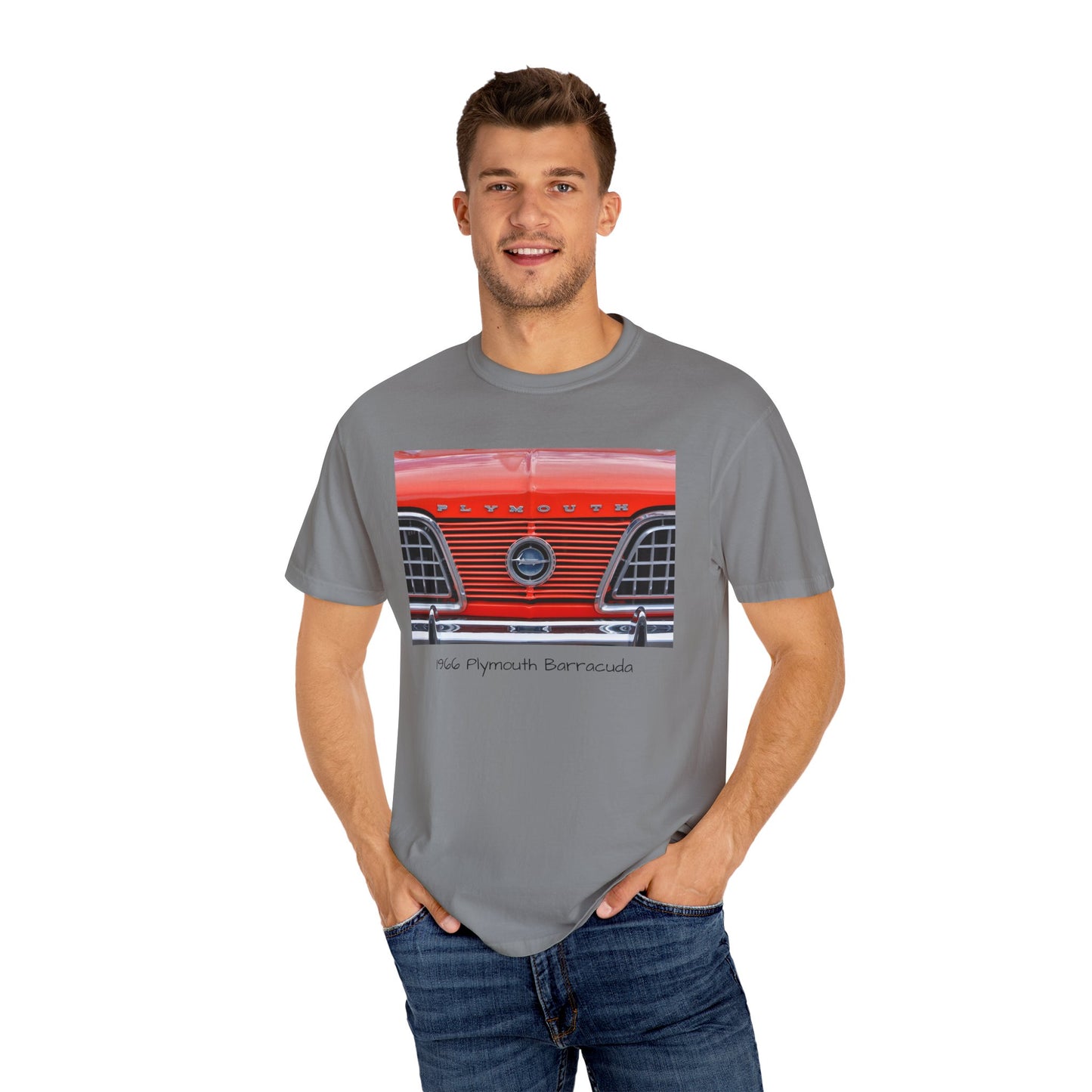 Vintage Car T-Shirt, Retro Plymouth Tee, Gift for Car Lovers, Unisex Casual Wear, Classic Auto Fan Apparel, Gifts for Him/Her