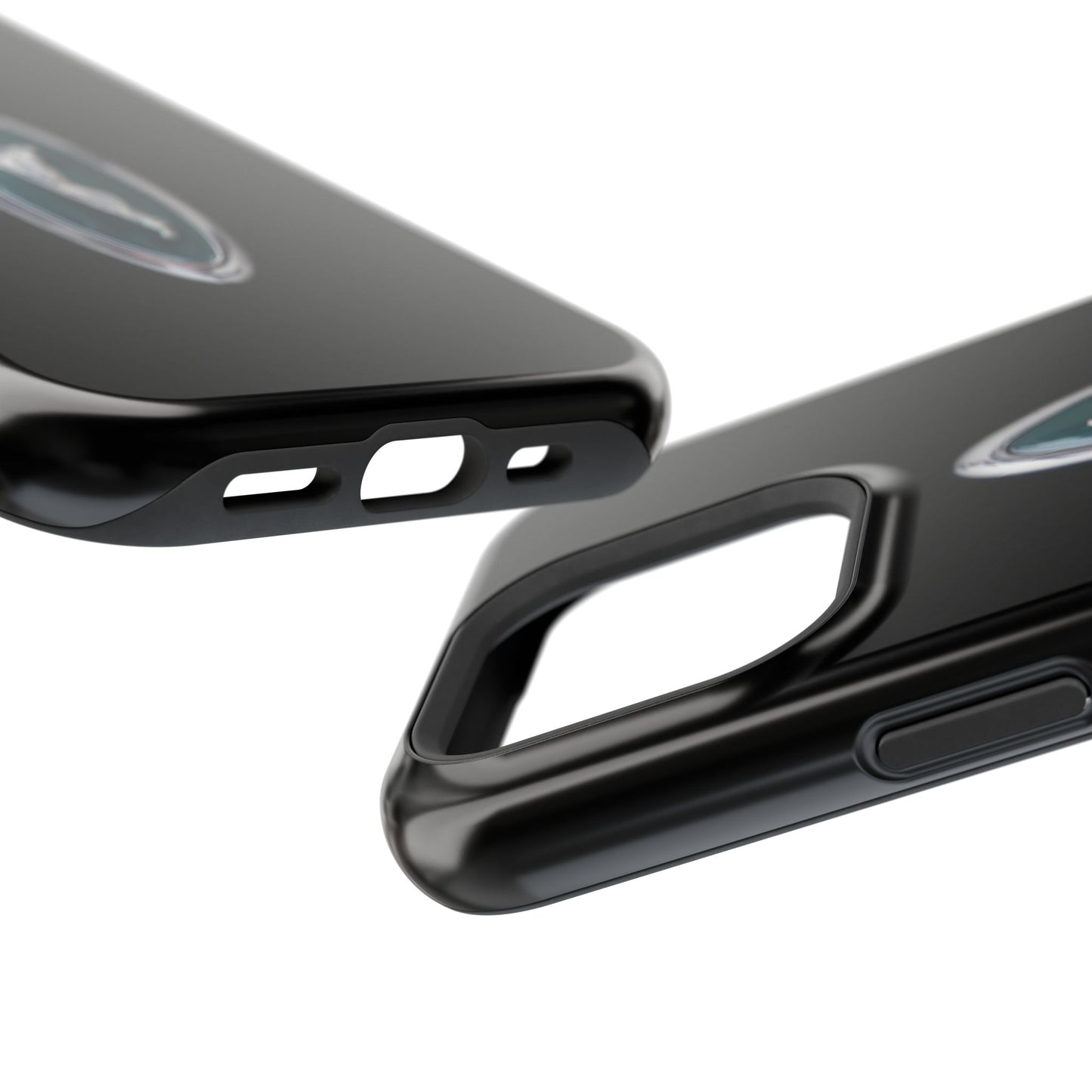 Magnetic Tough Cases, Classic Jaguar 'Leaper' Car Badge, Car Lover Gift, Protective iPhone Cover, Unique Design, Automotive Enthusiast