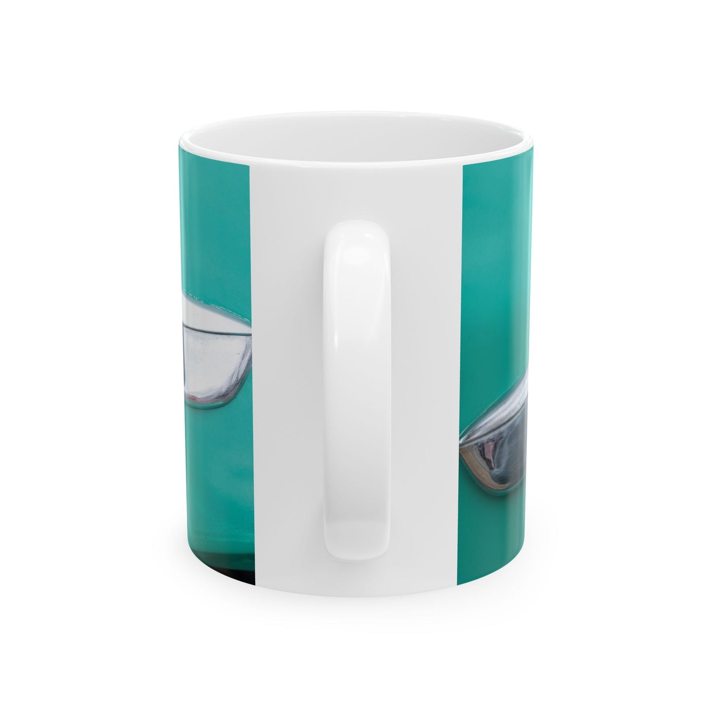 Chevrolet 3100 pickup truck classic car chrome logo for 11 or 15oz cups or mugs.