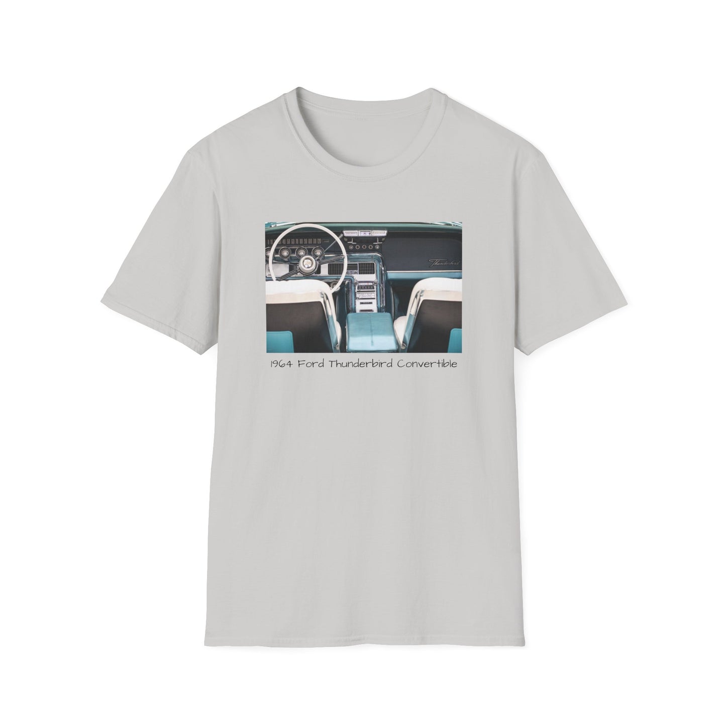 Copy of Classic Car T-Shirt, Vintage Car Tee, Retro Car Shirt, Car Lover Gift, Muscle Car Apparel, Ford Thunderbird, Convertible