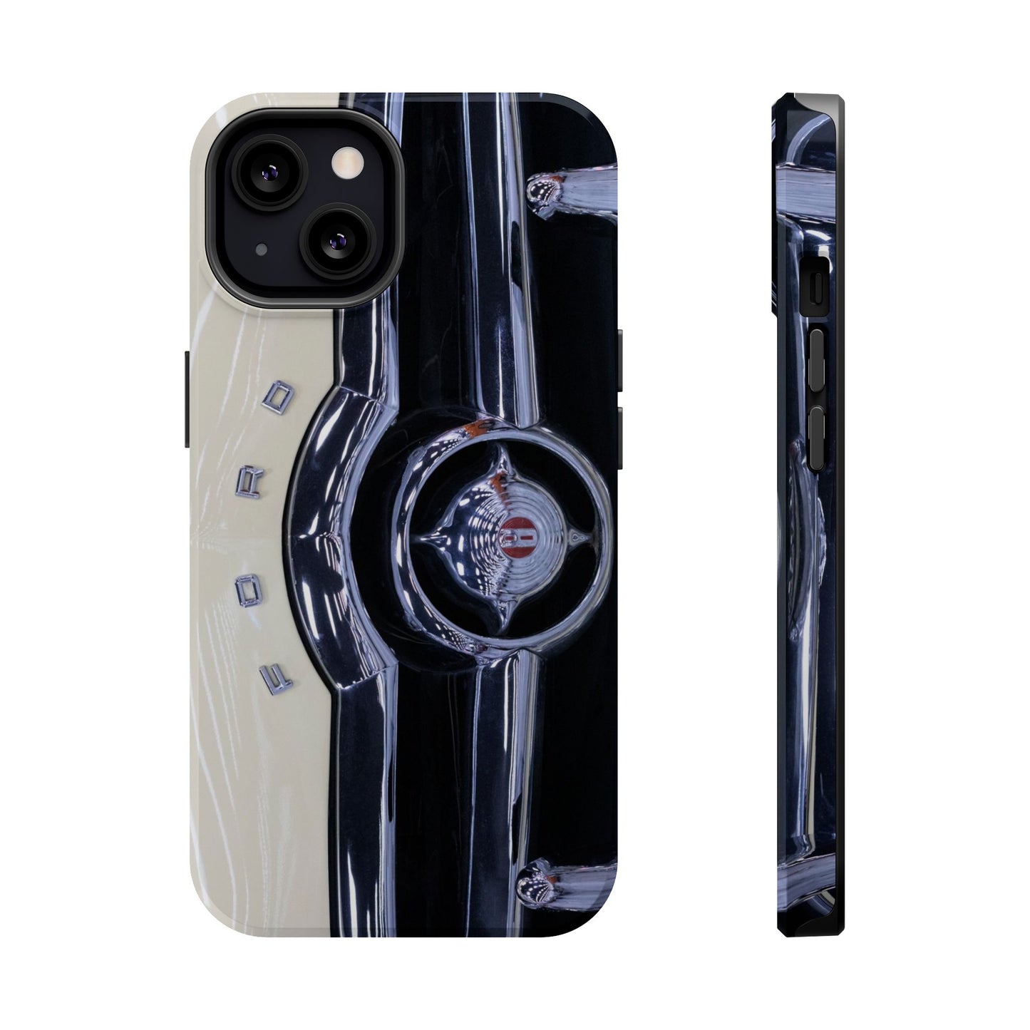 Vintage Car Magnetic Tough iPhone Cases - Automotive Lover's Phone Covers, Gift for Car Enthusiasts, Classic Car Accessories, Unique Phone