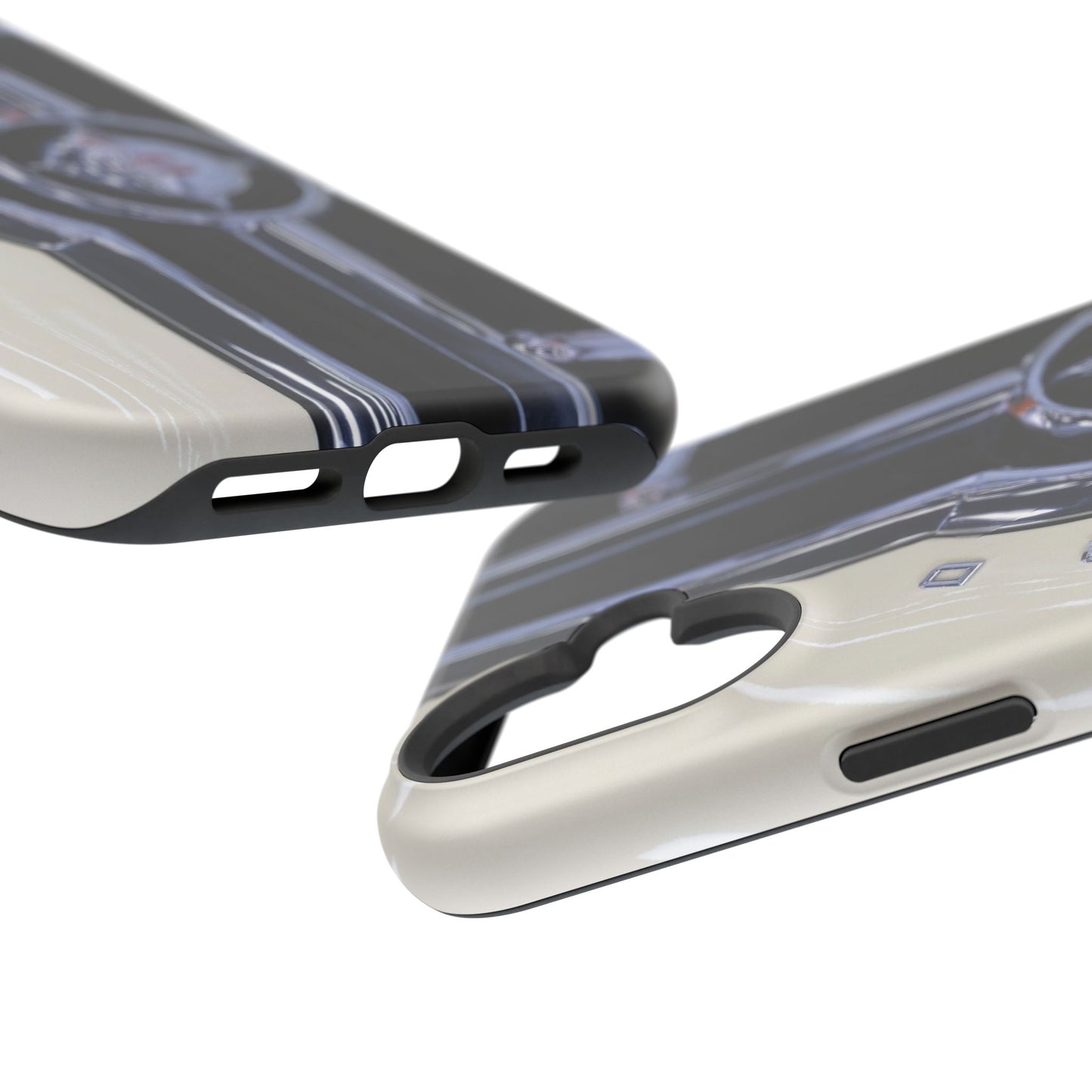 Vintage Car Magnetic Tough iPhone Cases - Automotive Lover's Phone Covers, Gift for Car Enthusiasts, Classic Car Accessories, Unique Phone
