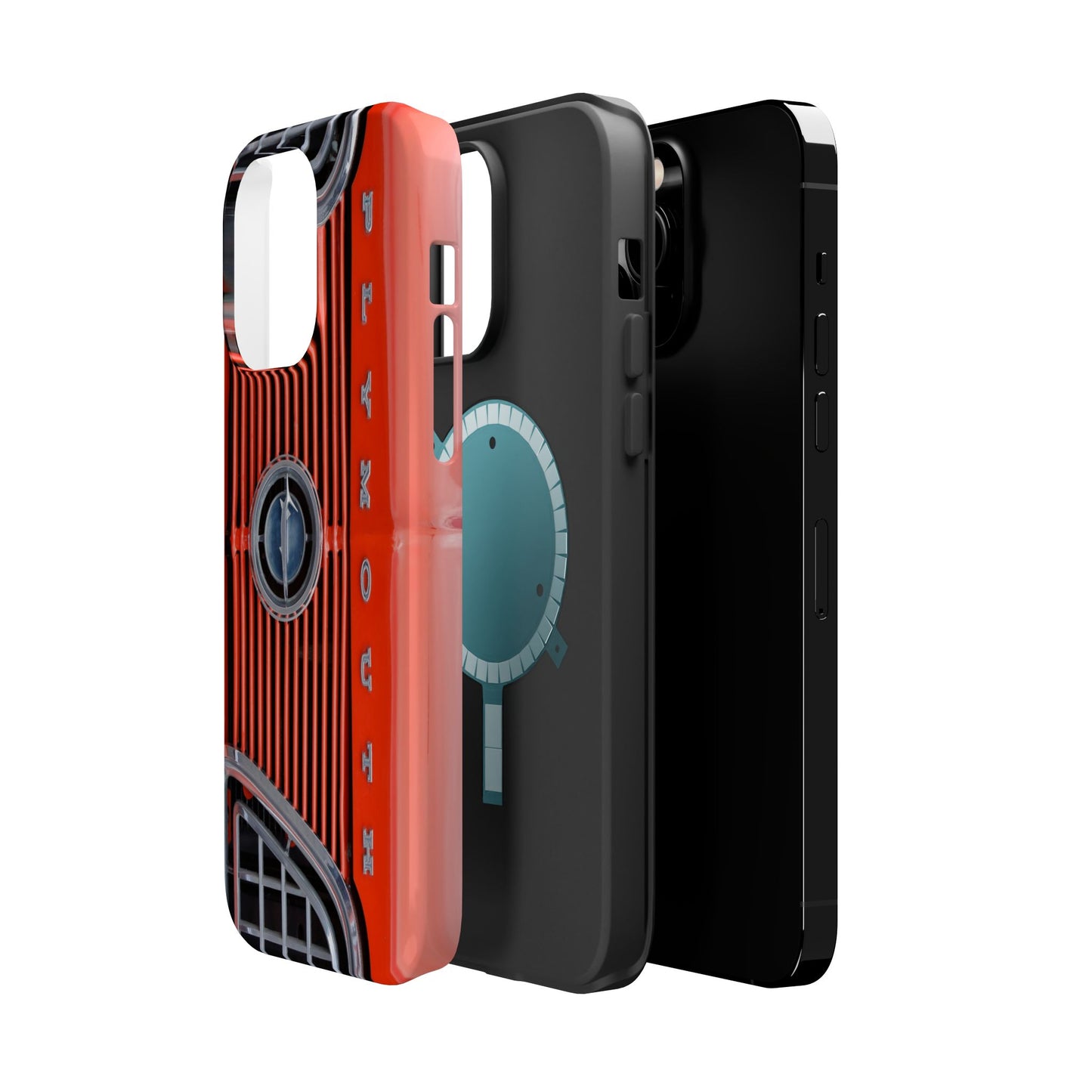 Car Enthusiast Phone Case, Muscle Car Lover Gift, Automotive Grill Design, Auto Fan Accessory, Vehicle Logo Cover, Retro Classic Car