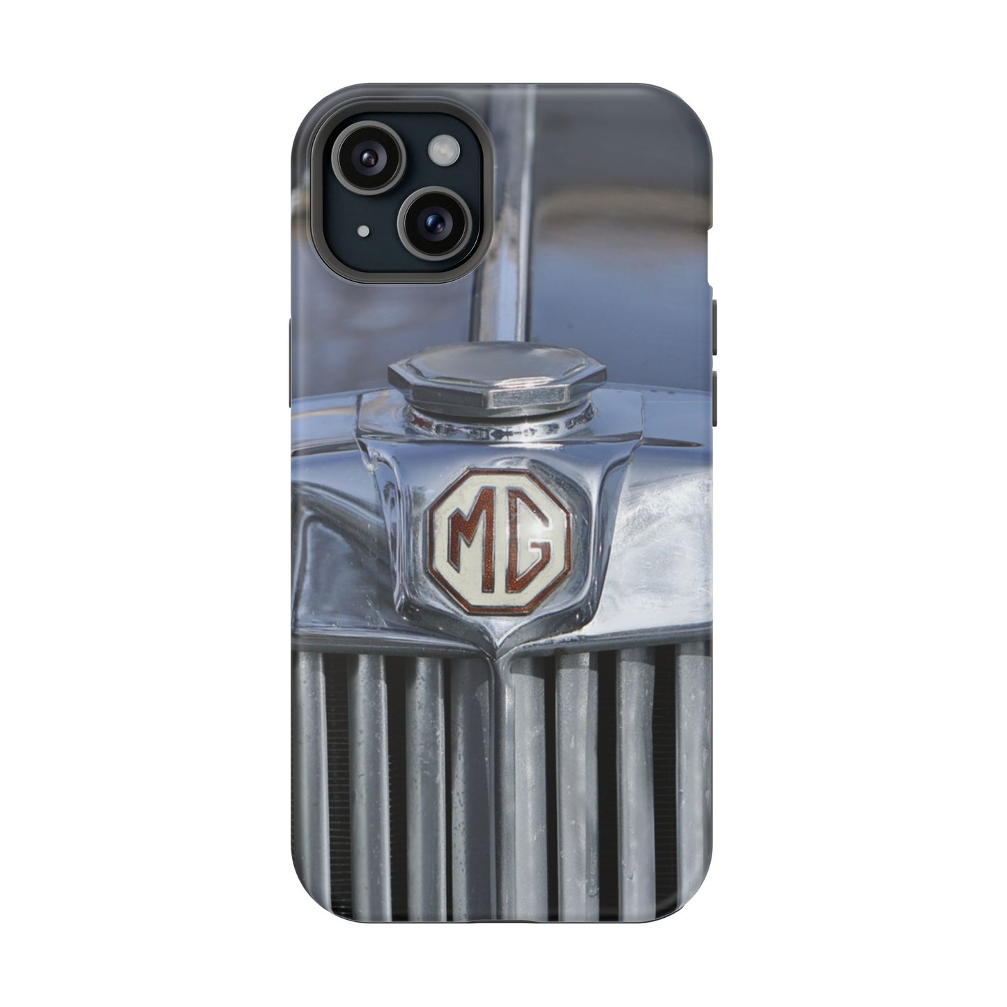 iPhone Case, 1953 MG TD Classic Sports Car Magnetic Tough Case, Vintage Car Gift, Car Enthusiast Phone Cover, Vehicle Lover Tech Accessory,