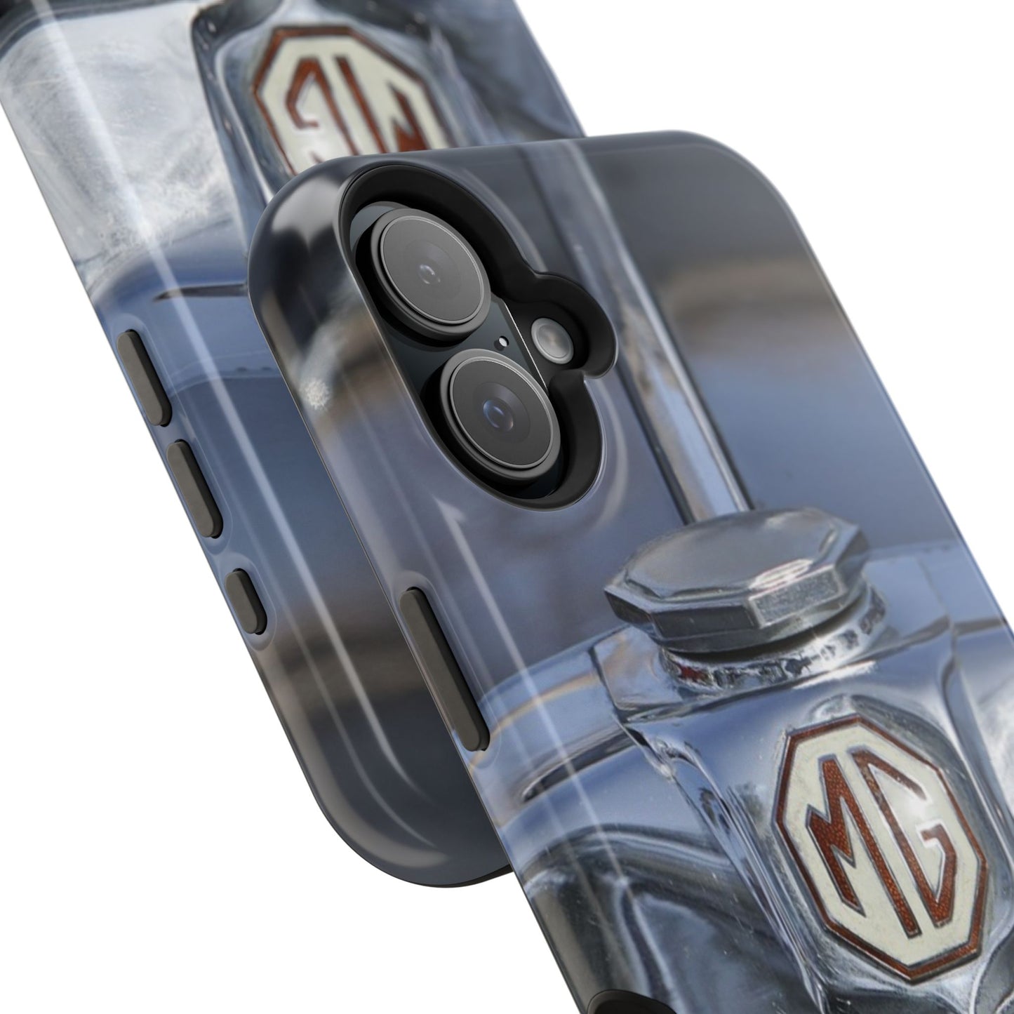 iPhone Case, 1953 MG TD Classic Sports Car Magnetic Tough Case, Vintage Car Gift, Car Enthusiast Phone Cover, Vehicle Lover Tech Accessory,