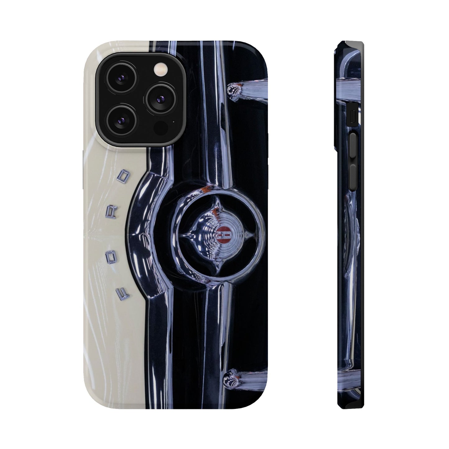 Vintage Car Magnetic Tough iPhone Cases - Automotive Lover's Phone Covers, Gift for Car Enthusiasts, Classic Car Accessories, Unique Phone