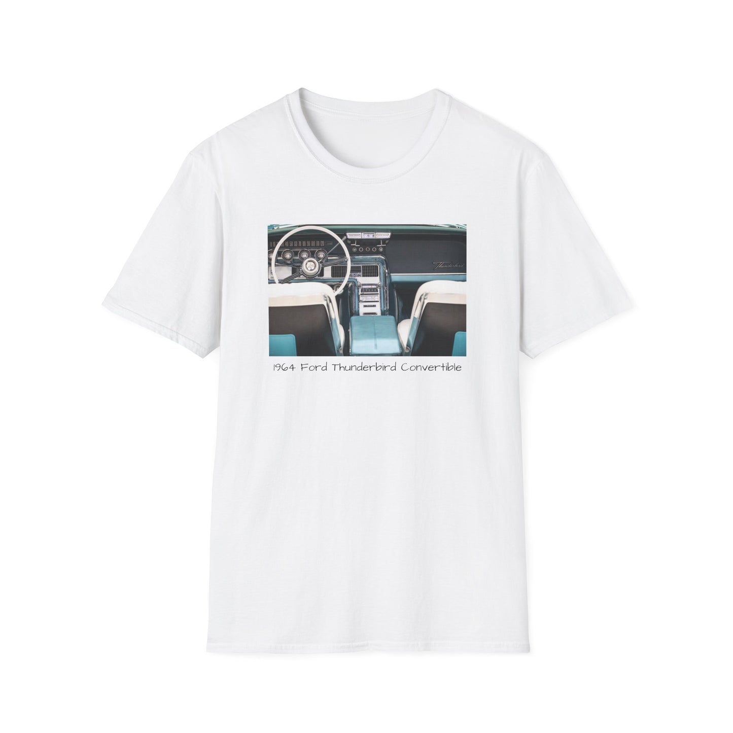 Copy of Classic Car T-Shirt, Vintage Car Tee, Retro Car Shirt, Car Lover Gift, Muscle Car Apparel, Ford Thunderbird, Convertible