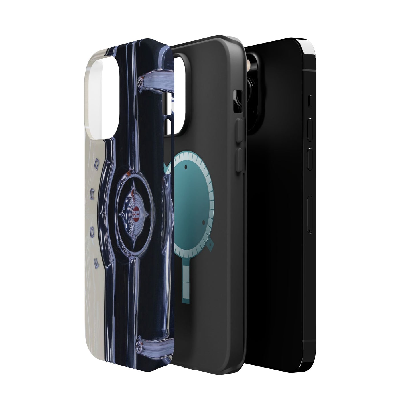 Vintage Car Magnetic Tough iPhone Cases - Automotive Lover's Phone Covers, Gift for Car Enthusiasts, Classic Car Accessories, Unique Phone