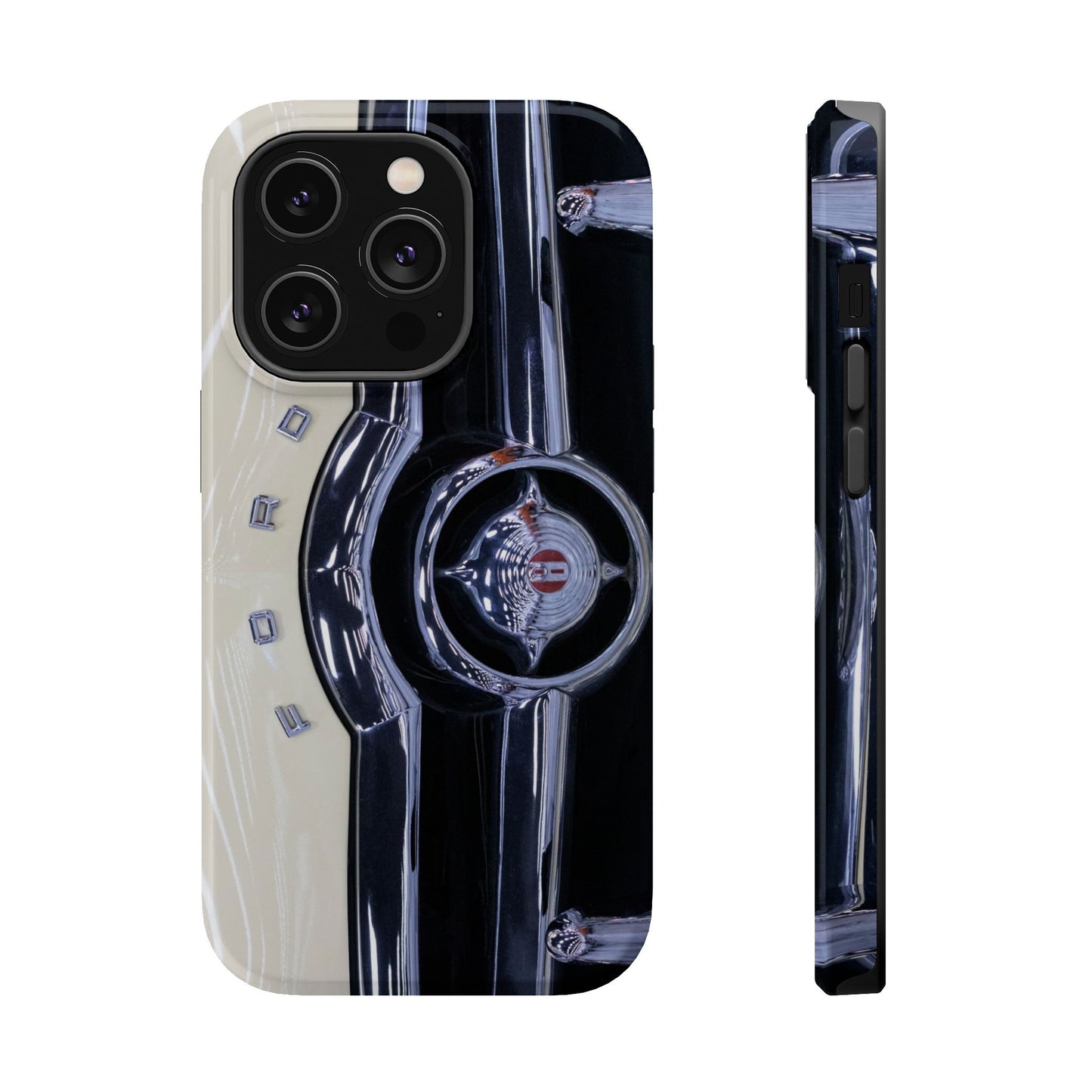 Vintage Car Magnetic Tough iPhone Cases - Automotive Lover's Phone Covers, Gift for Car Enthusiasts, Classic Car Accessories, Unique Phone