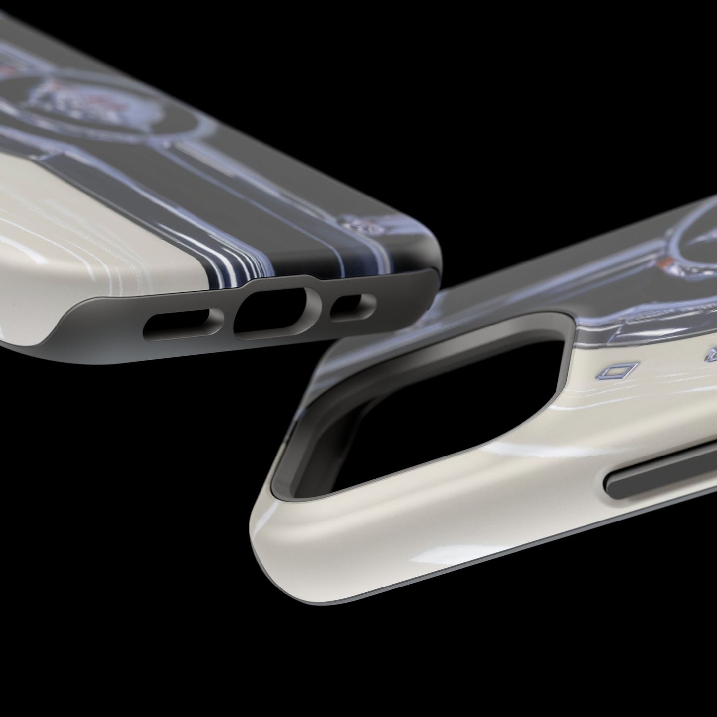 Vintage Car Magnetic Tough iPhone Cases - Automotive Lover's Phone Covers, Gift for Car Enthusiasts, Classic Car Accessories, Unique Phone