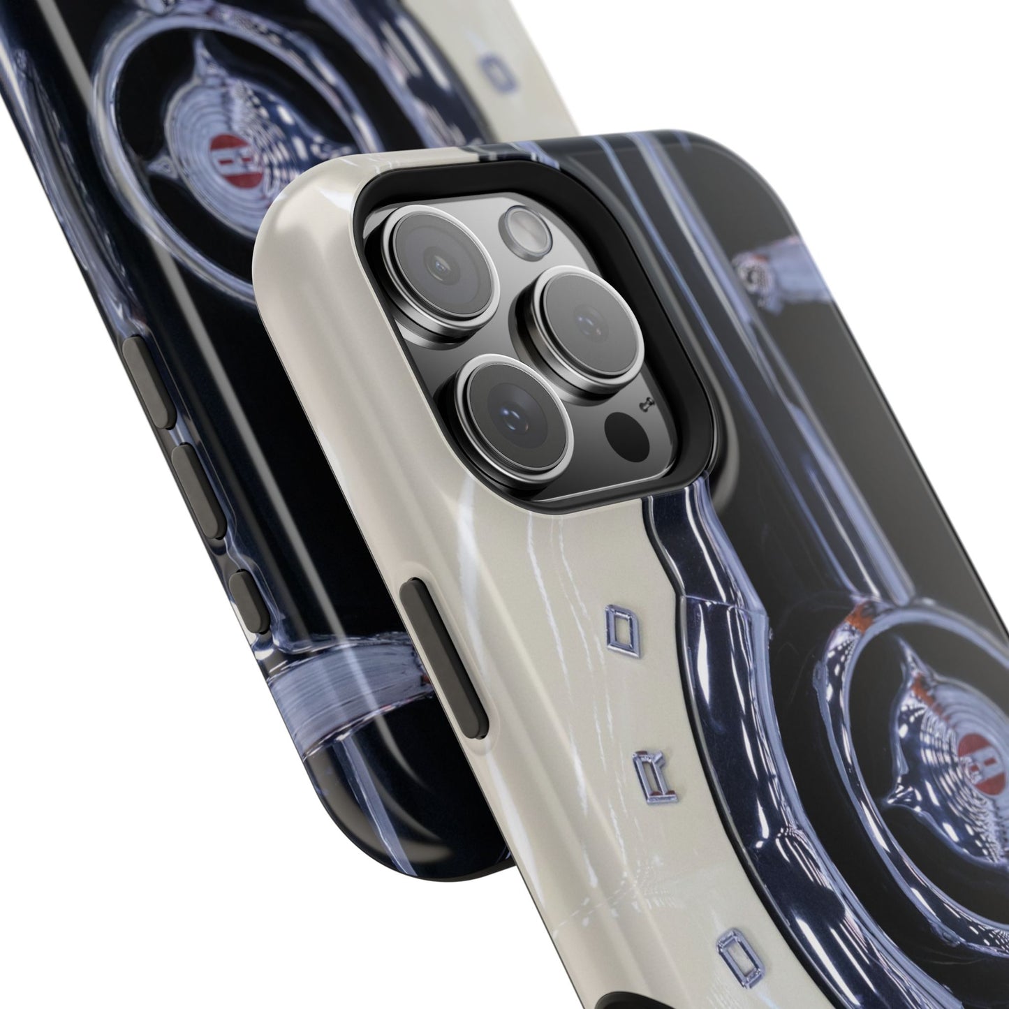 Vintage Car Magnetic Tough iPhone Cases - Automotive Lover's Phone Covers, Gift for Car Enthusiasts, Classic Car Accessories, Unique Phone