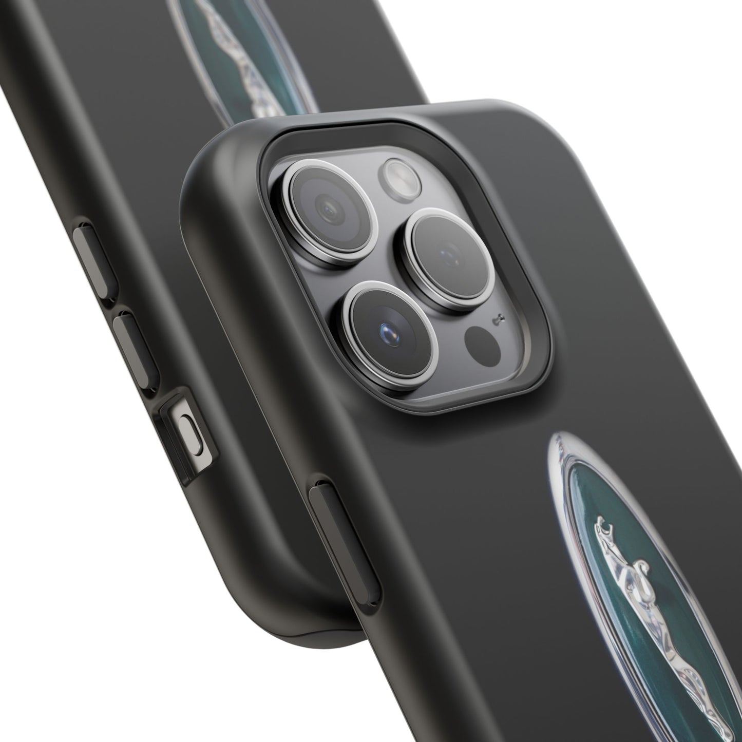 Magnetic Tough Cases, Classic Jaguar 'Leaper' Car Badge, Car Lover Gift, Protective iPhone Cover, Unique Design, Automotive Enthusiast
