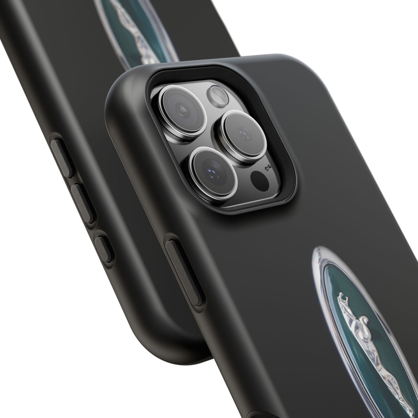 Magnetic Tough Cases, Classic Jaguar 'Leaper' Car Badge, Car Lover Gift, Protective iPhone Cover, Unique Design, Automotive Enthusiast