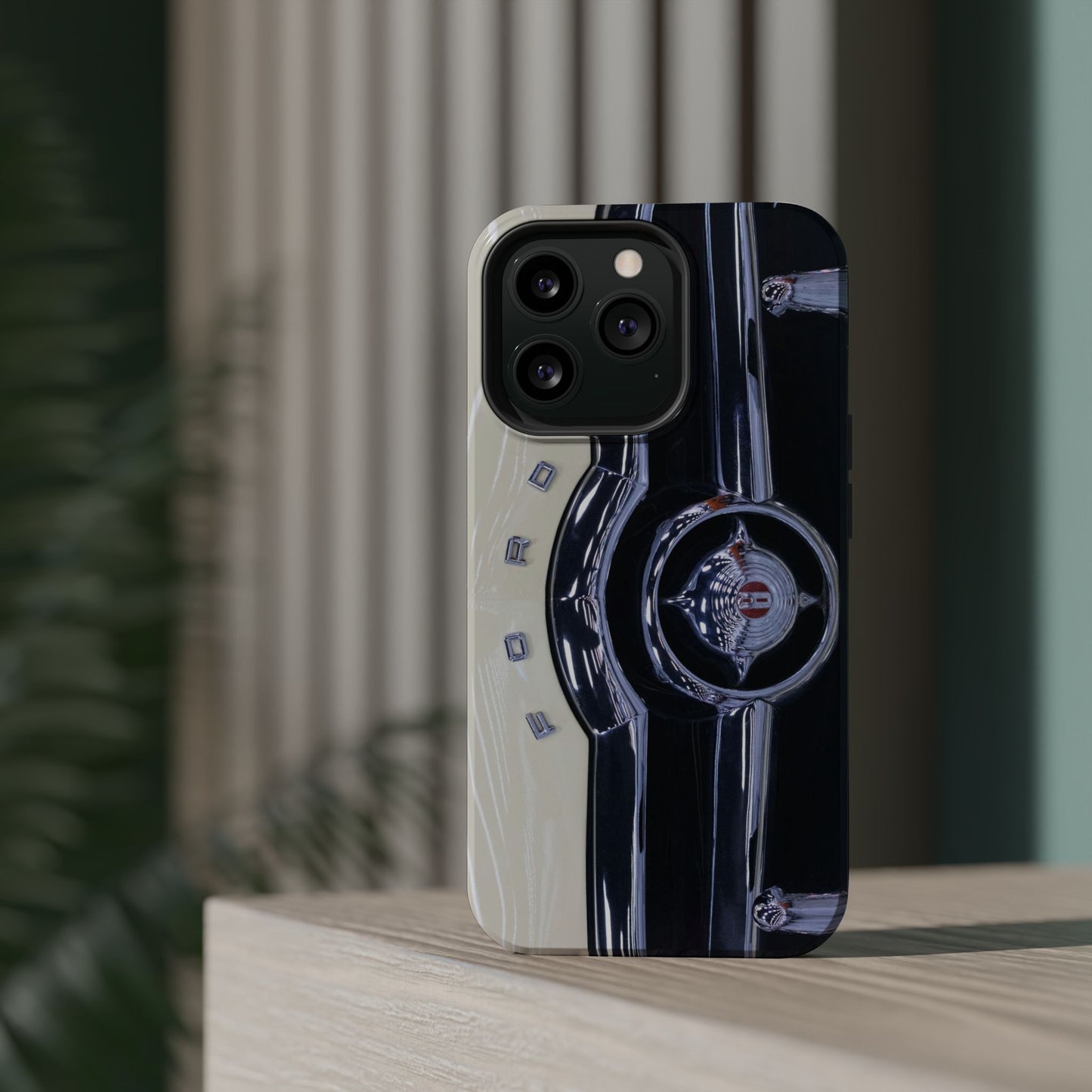 Vintage Car Magnetic Tough iPhone Cases - Automotive Lover's Phone Covers, Gift for Car Enthusiasts, Classic Car Accessories, Unique Phone