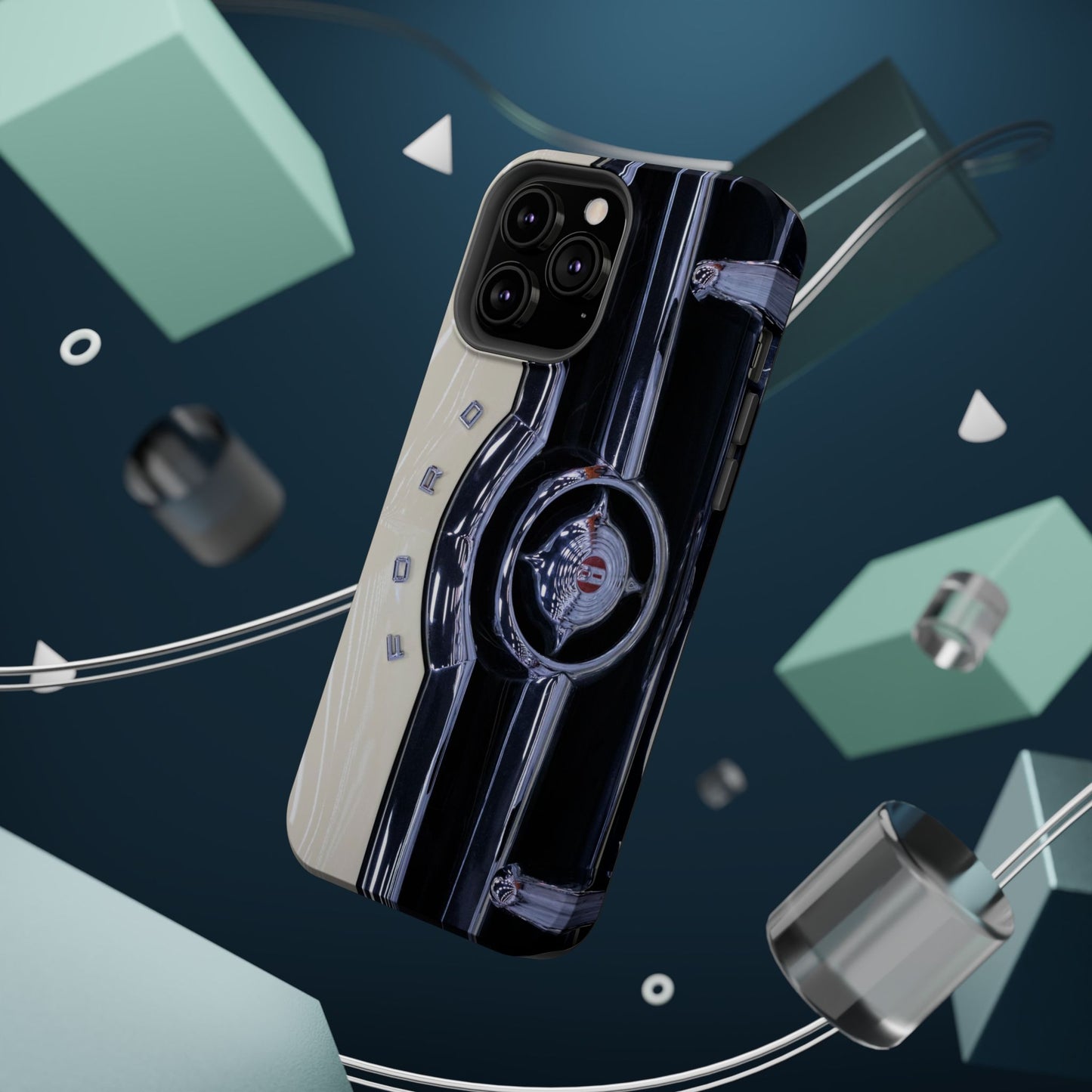 Vintage Car Magnetic Tough iPhone Cases - Automotive Lover's Phone Covers, Gift for Car Enthusiasts, Classic Car Accessories, Unique Phone