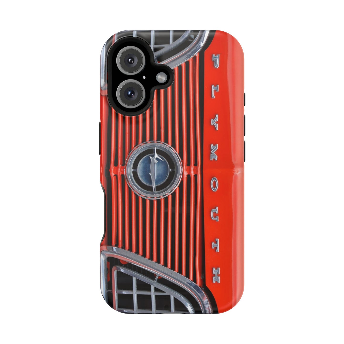 Car Enthusiast Phone Case, Muscle Car Lover Gift, Automotive Grill Design, Auto Fan Accessory, Vehicle Logo Cover, Retro Classic Car