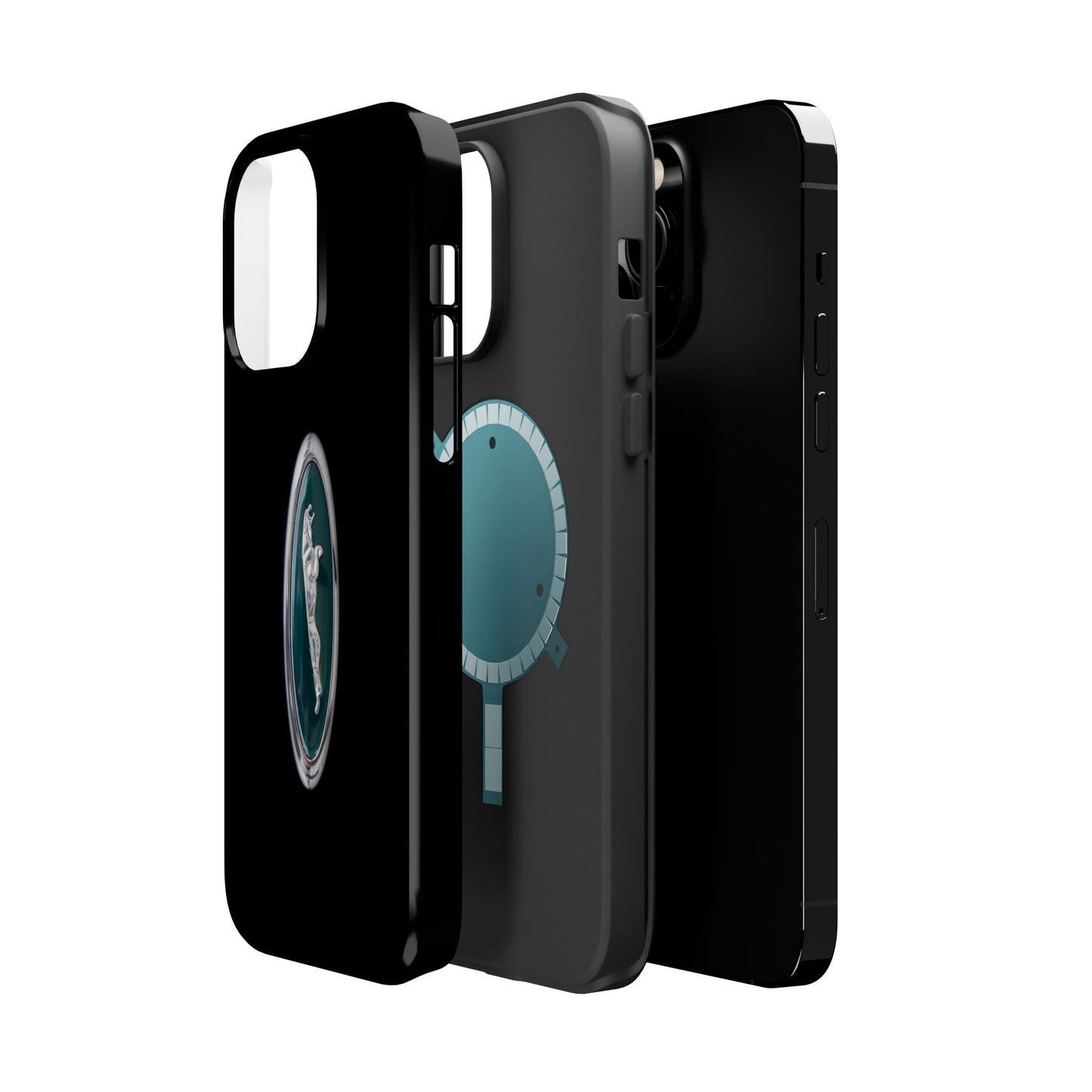Magnetic Tough Cases, Classic Jaguar 'Leaper' Car Badge, Car Lover Gift, Protective iPhone Cover, Unique Design, Automotive Enthusiast