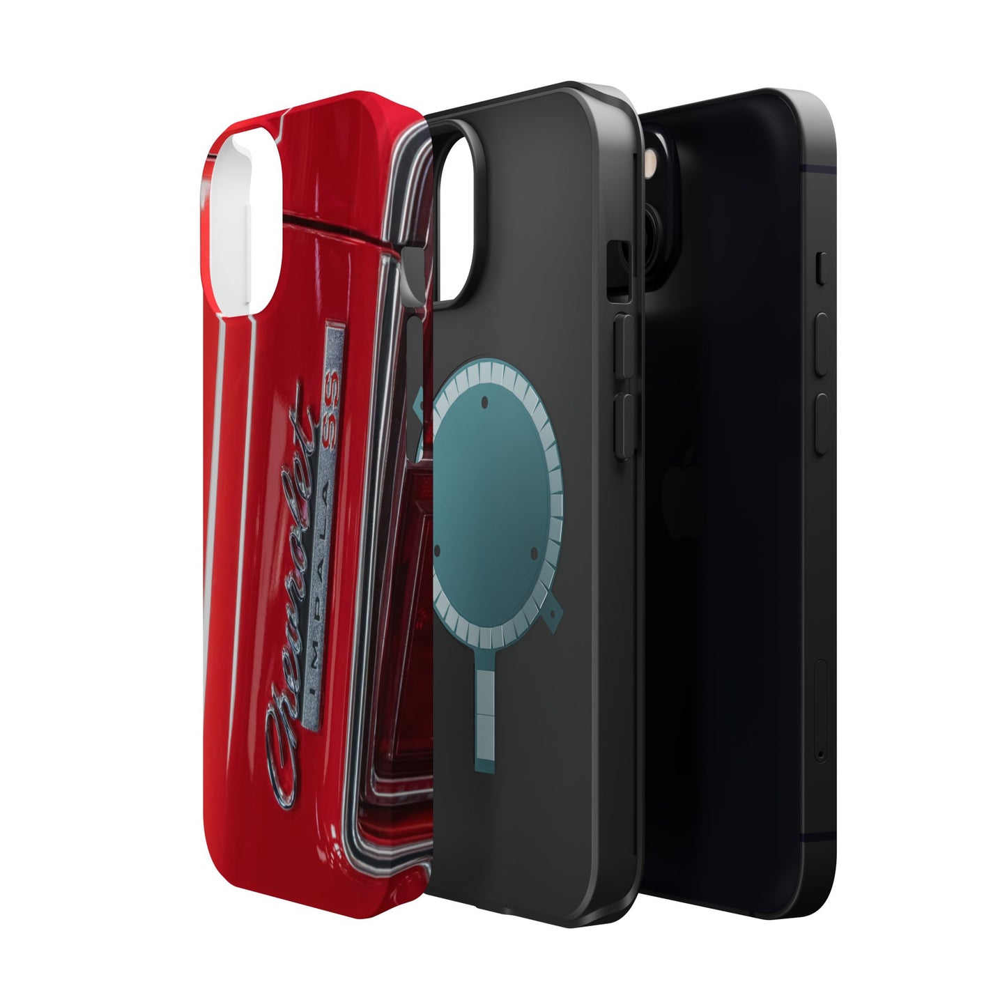 Magnetic Tough Cases, Chevrolet Impala SS classic muscle car logo badge, Protective Phone Cover, Vintage Car Lover Gift, Custom Phone Case,