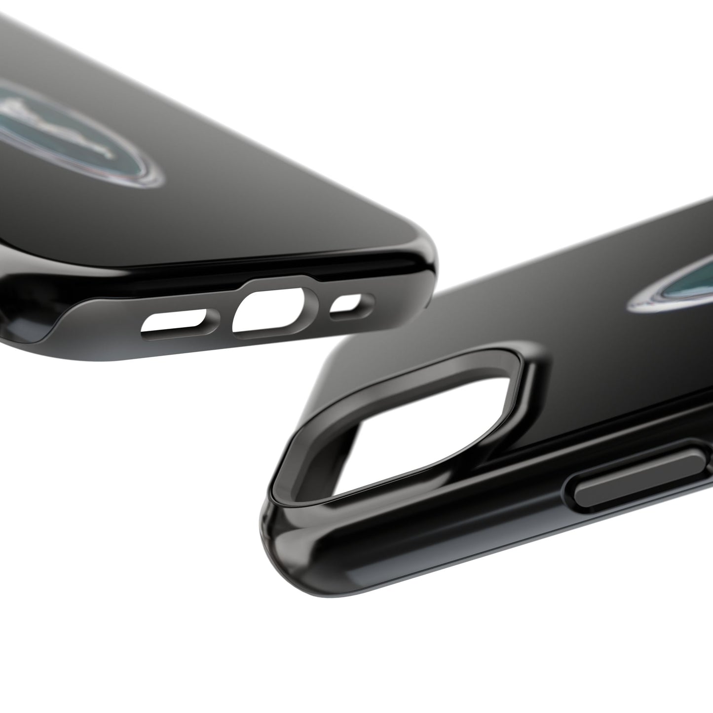 Magnetic Tough Cases, Classic Jaguar 'Leaper' Car Badge, Car Lover Gift, Protective iPhone Cover, Unique Design, Automotive Enthusiast