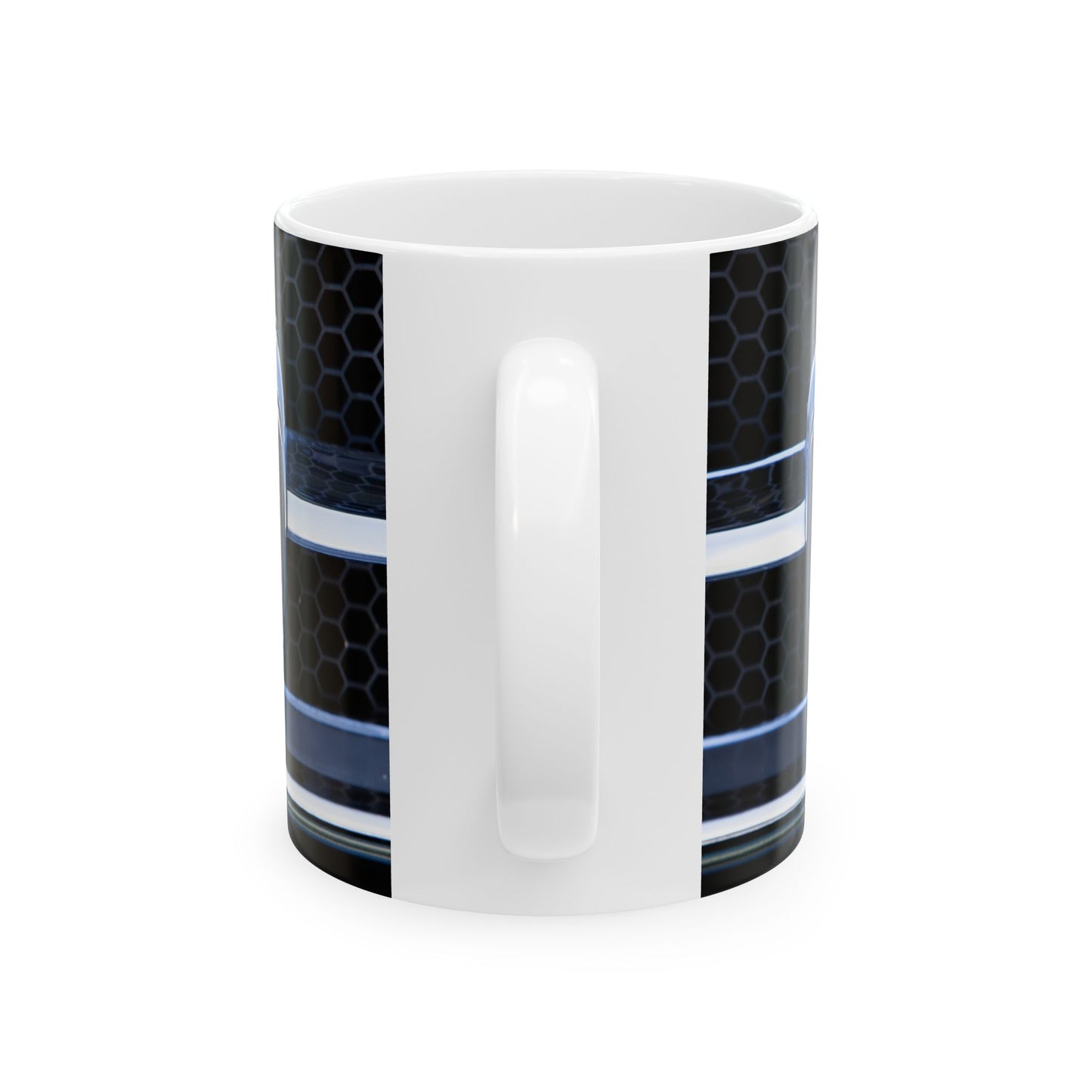 Vintage Ford Mustang Ceramic Mug, Classic Car Horse Coffee Cup, Retro Car Lover Gift, Car Enthusiast Mug, Collectible Vehicle Tea Mug,