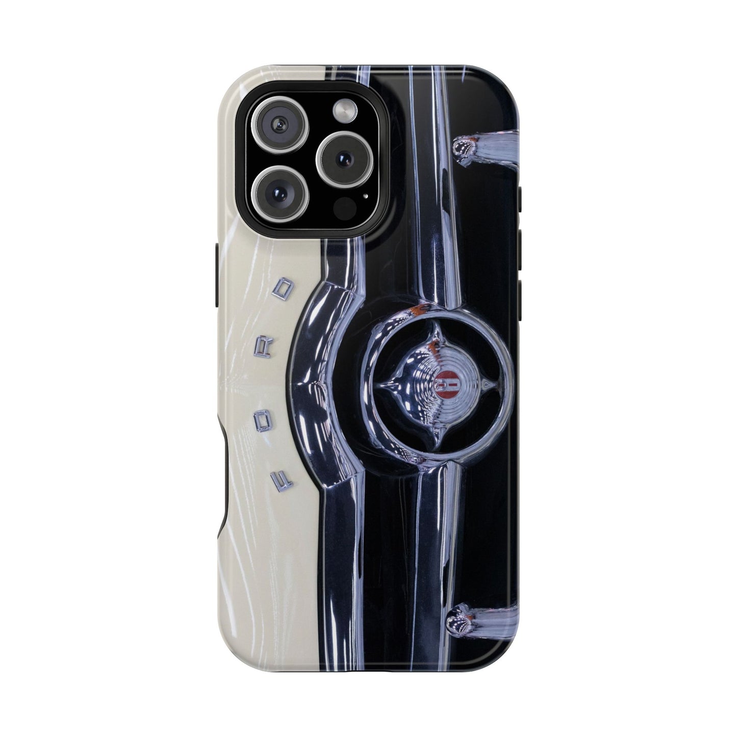 Vintage Car Magnetic Tough iPhone Cases - Automotive Lover's Phone Covers, Gift for Car Enthusiasts, Classic Car Accessories, Unique Phone