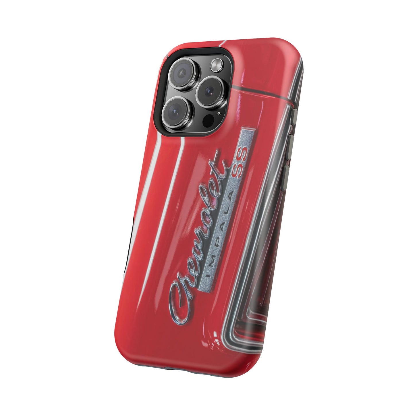 Magnetic Tough Cases, Chevrolet Impala SS classic muscle car logo badge, Protective Phone Cover, Vintage Car Lover Gift, Custom Phone Case,