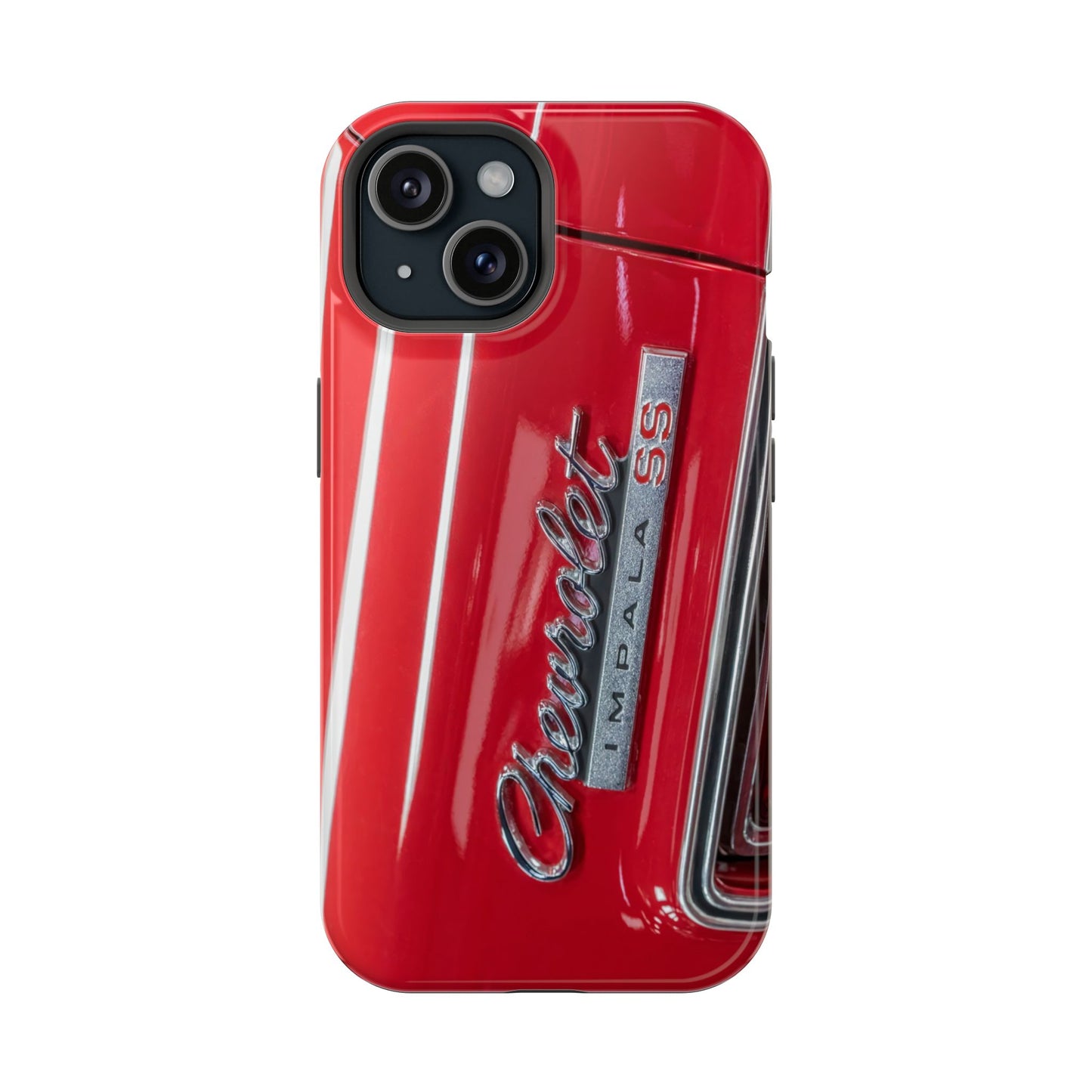 Magnetic Tough Cases, Chevrolet Impala SS classic muscle car logo badge, Protective Phone Cover, Vintage Car Lover Gift, Custom Phone Case,