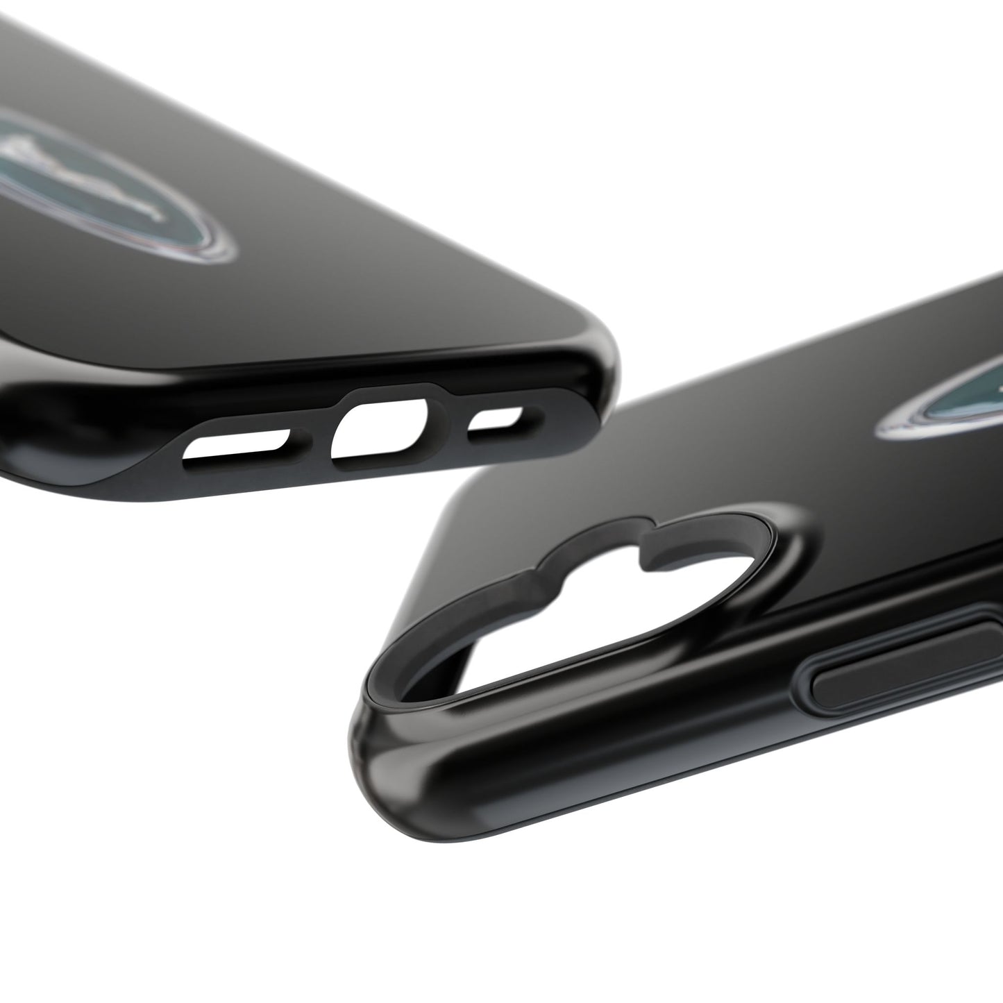 Magnetic Tough Cases, Classic Jaguar 'Leaper' Car Badge, Car Lover Gift, Protective iPhone Cover, Unique Design, Automotive Enthusiast