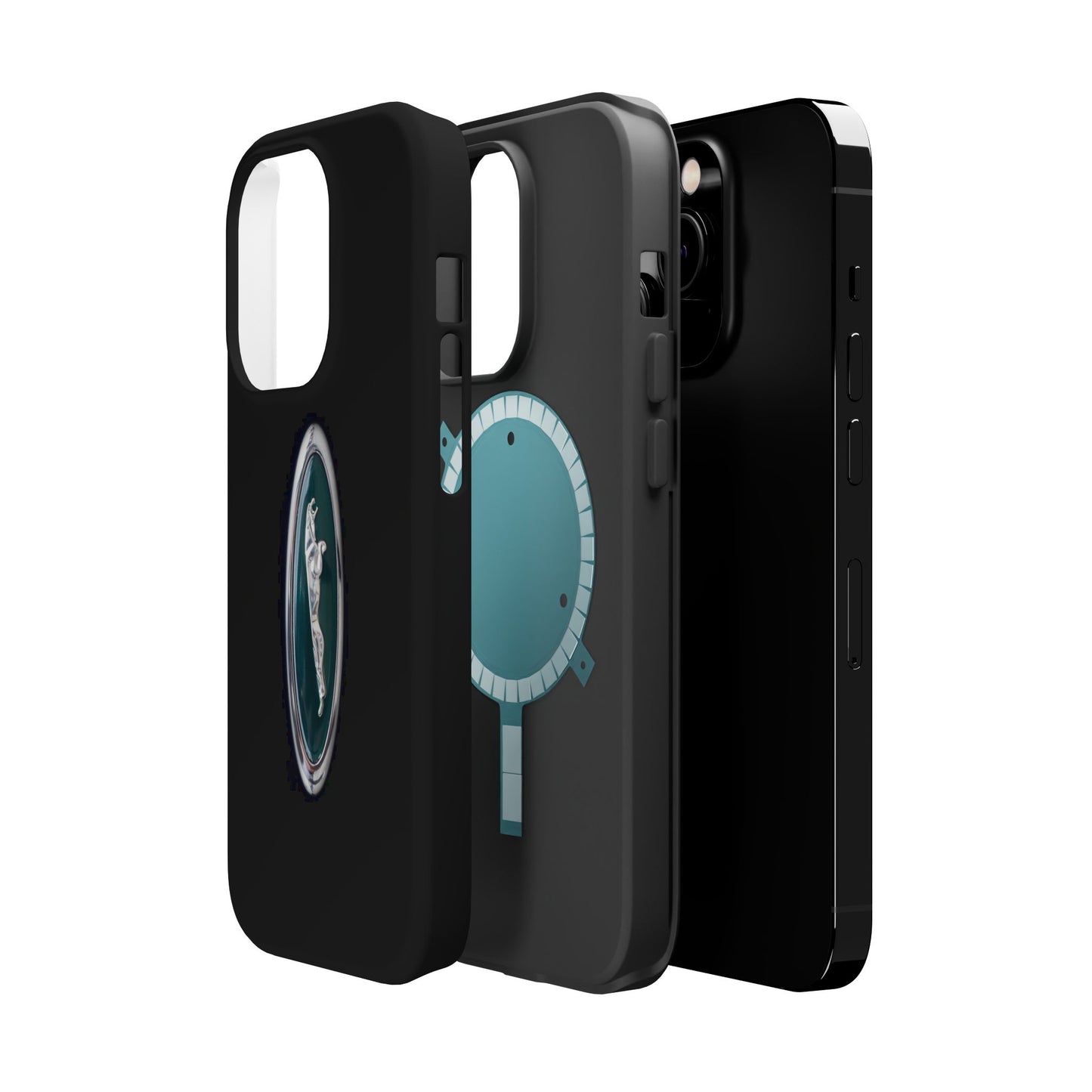 Magnetic Tough Cases, Classic Jaguar 'Leaper' Car Badge, Car Lover Gift, Protective iPhone Cover, Unique Design, Automotive Enthusiast