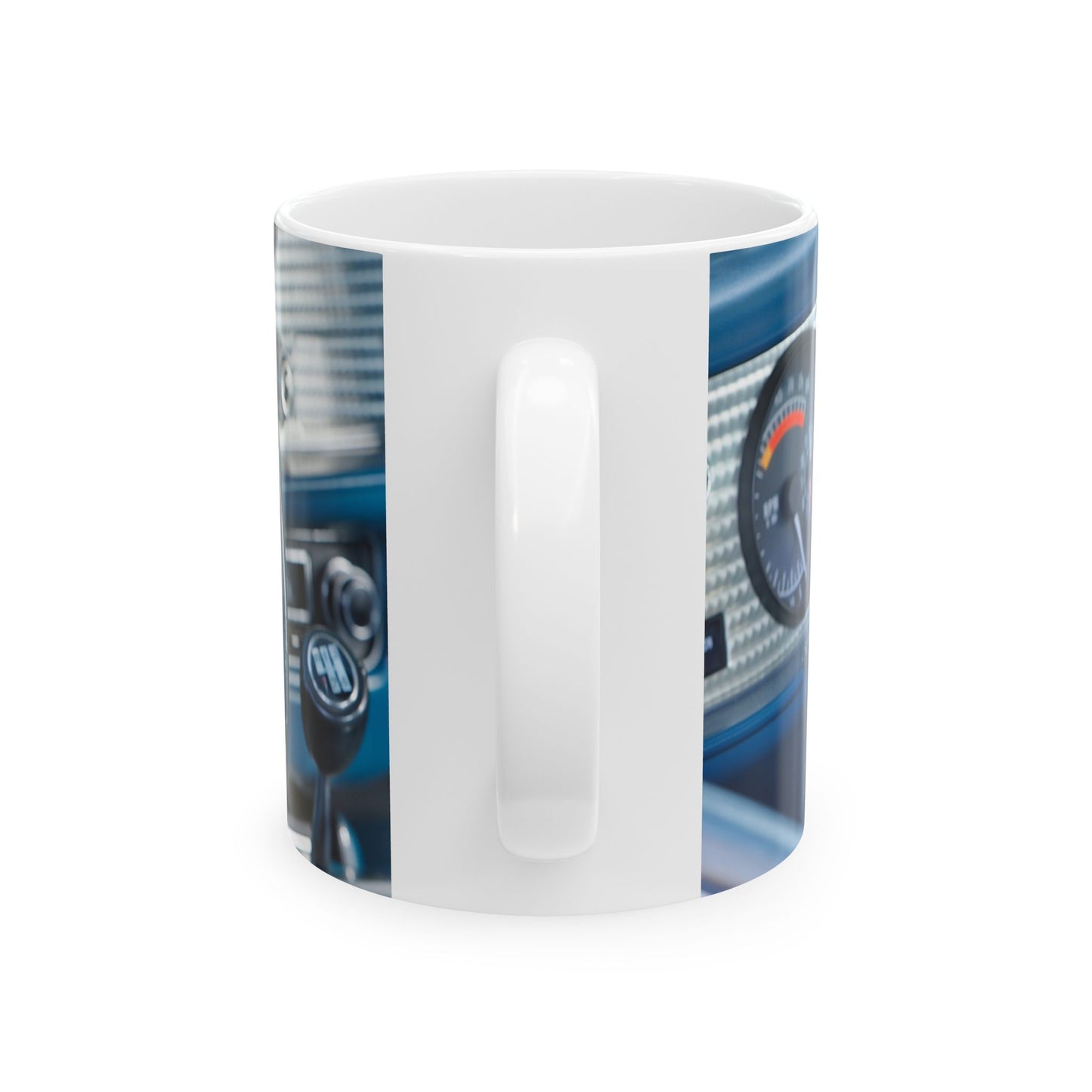 Classic Muscle Car Ceramic Mug, 1972 Pontiac Firebird Trans Am, Coffee Cup, Tea Mug, Car Enthusiast Gift, Vintage Car Lover, Retro Vehicle